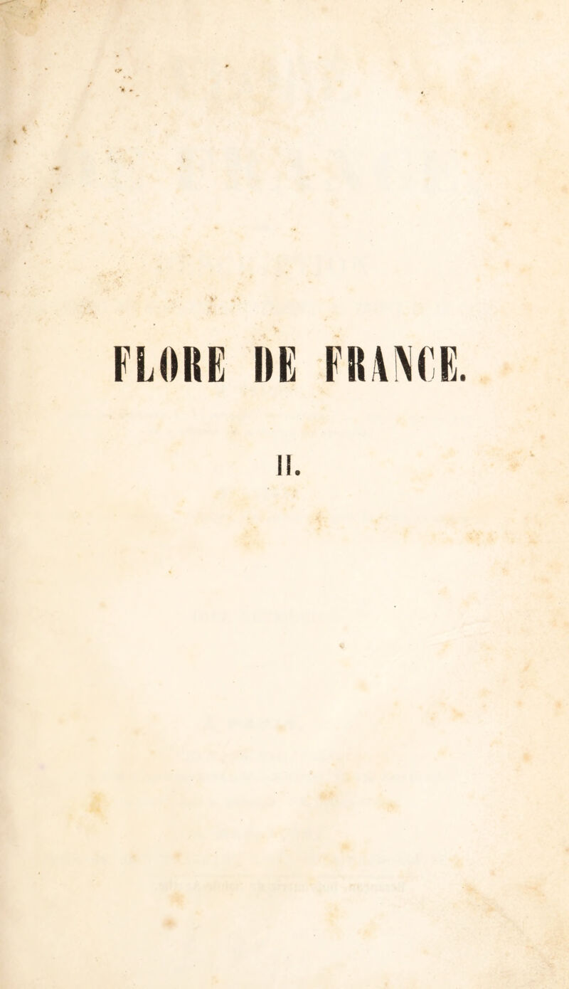 FLORE IIE FRANCE. ii.