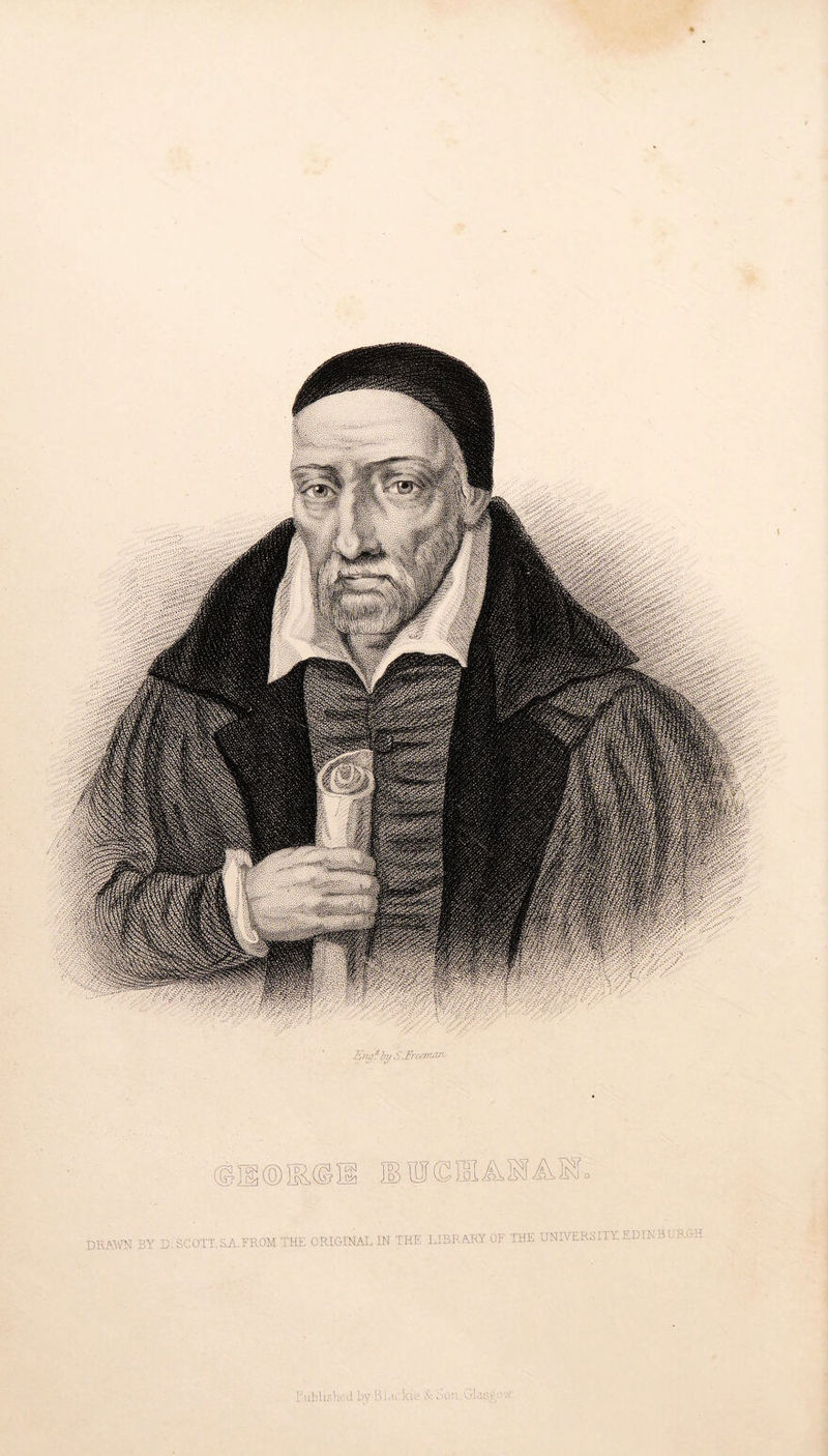 Eng^lnj SJ?rc<:maiv DRAWN BY D.SCOTT.S.A.FROM THE ORIGINAL IN THE LIBRARY OF THE UNIVERSITY,EDINBURGH Published by Rl.u kiv &•; on v.rlasvo.v