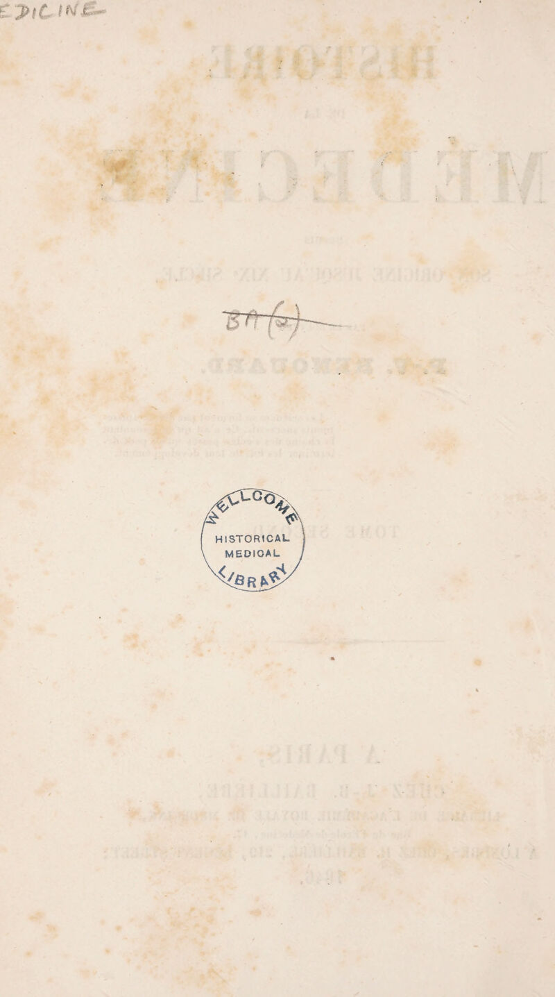 r yiC »w£-. V\ HISTORICAL MEDICAL