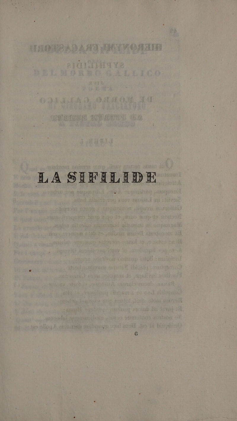 LA SIFILIDE