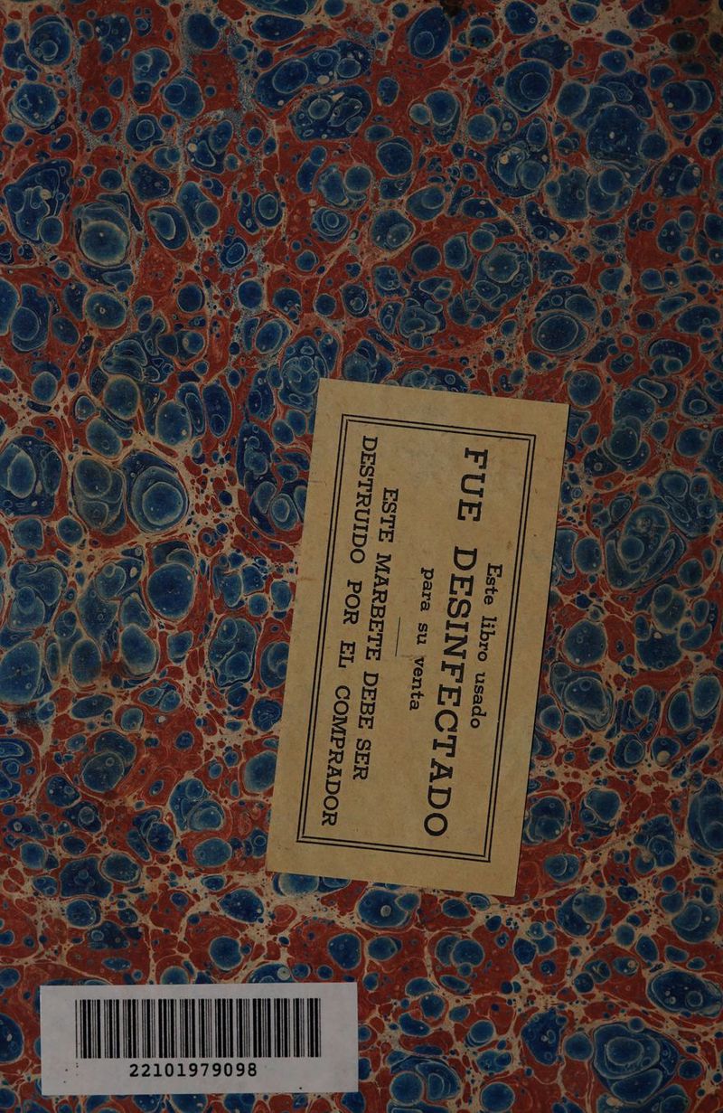 Es te libro Usado Para su venta ESTE MA RBETE DEBE SER DESTRUIDO 22101979098