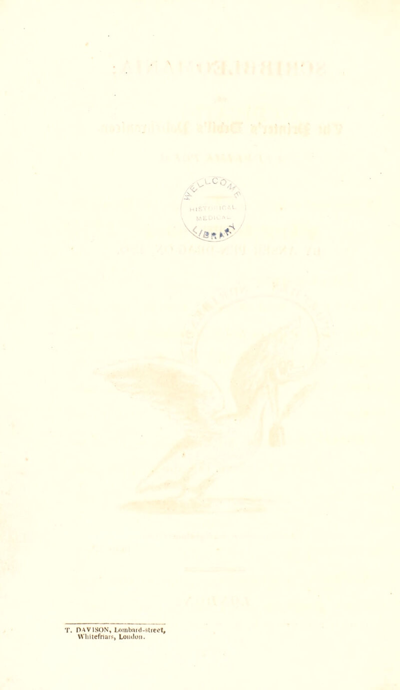 4/ HIST < T. PAV ISON, Loinbard-street, VVliltefnars, London.