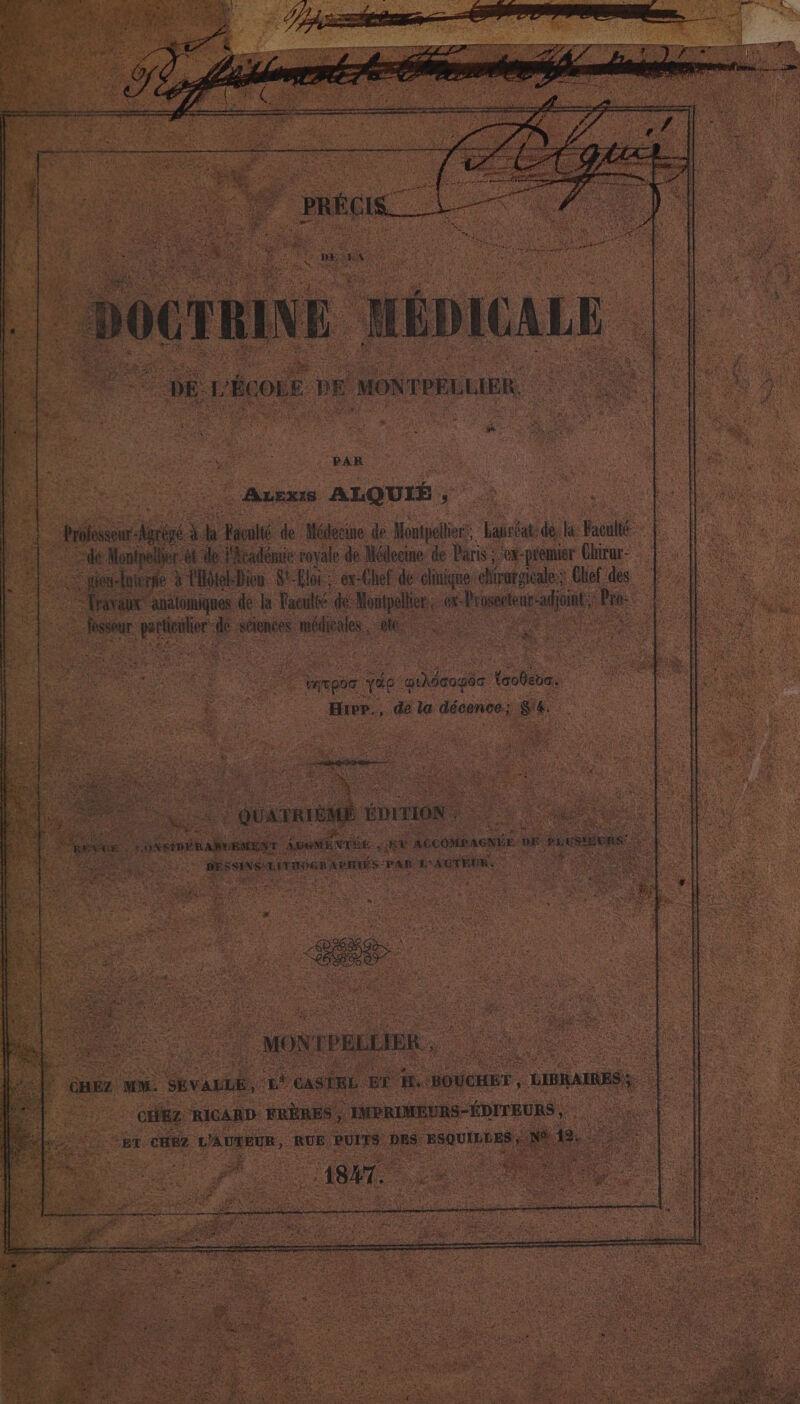 But de Médine de Moule, Lait Hip. de la décence; SITE DUT