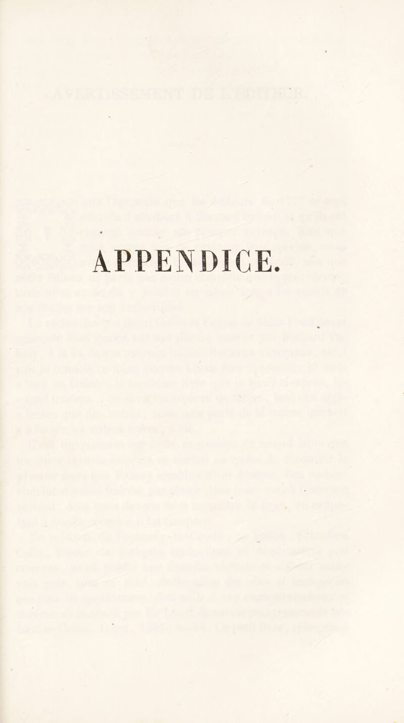 APPENDICE.