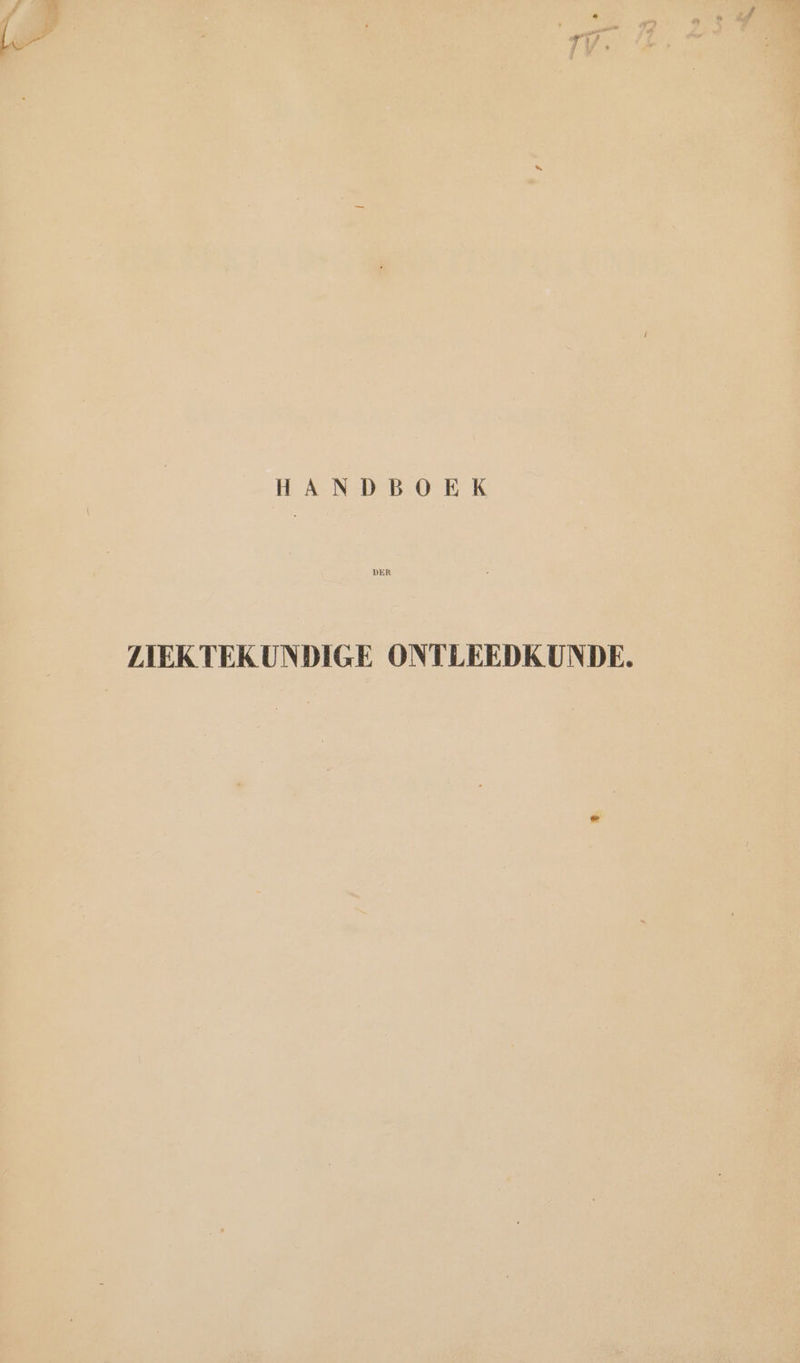 ZIEKTEKUNDIGE ONTLEEDKUNDE.