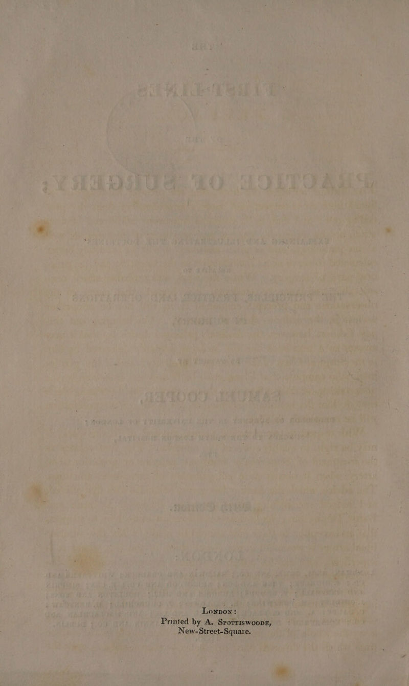 Lonpon: Printed by A. Sporriswoone, New-Street-Square.