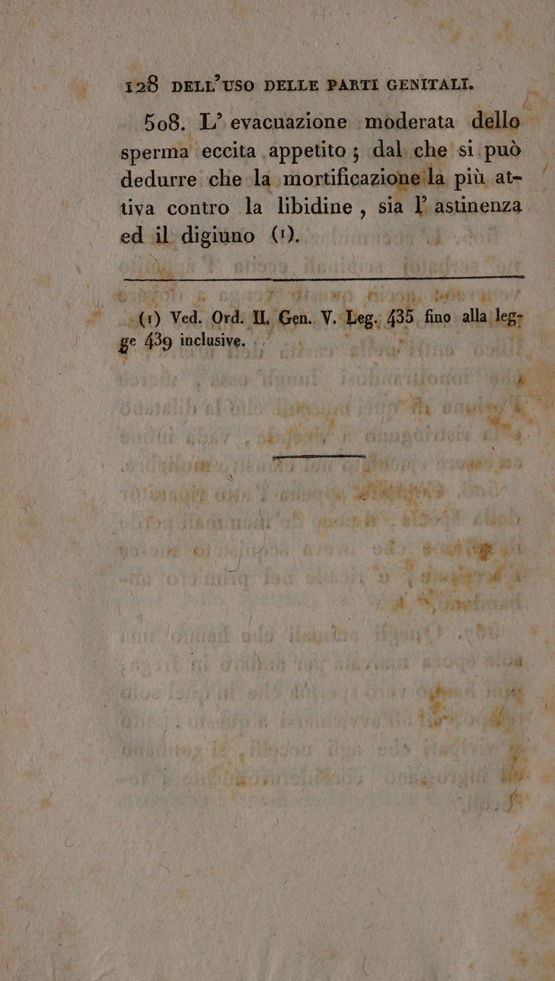 508. L’ evacuazione moderata dello sperma eccita appetito ; dal che si. può dedurre che la mortificazione la più at- tiva contro la libidine , sia I° astinenza ed il de ago (1). a Lo LA Fal PI #* Ù} ì: 46) pa; di Ved. Ord: I “Gi. V. Le. pi fino ale ge #9 inclusive. ; i dai pet i 14 pi È tei n } l, 4 seal erentgrivazionadnzonia. Mi À VE 2007 N a Ù NI / j i Ri Puh ile i id sic » vi 4) Mc poi pia od sa a vet. J > x f #6 l Tei Ri 4 gua Cda dedi n PESA +. Mi # É uo: