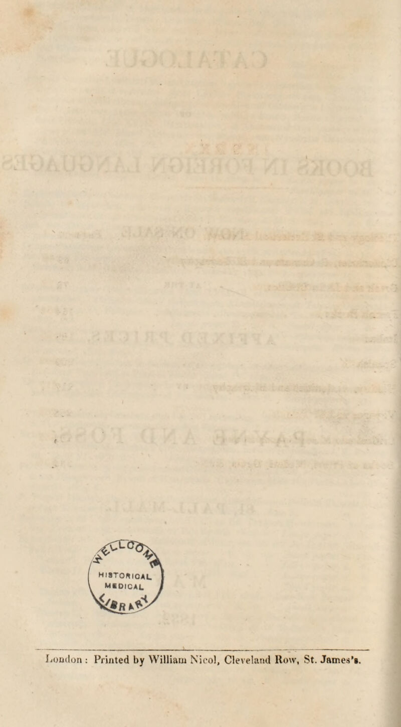 liouilon : Printed by William Nicol, Cleveland Row, St. James’s.