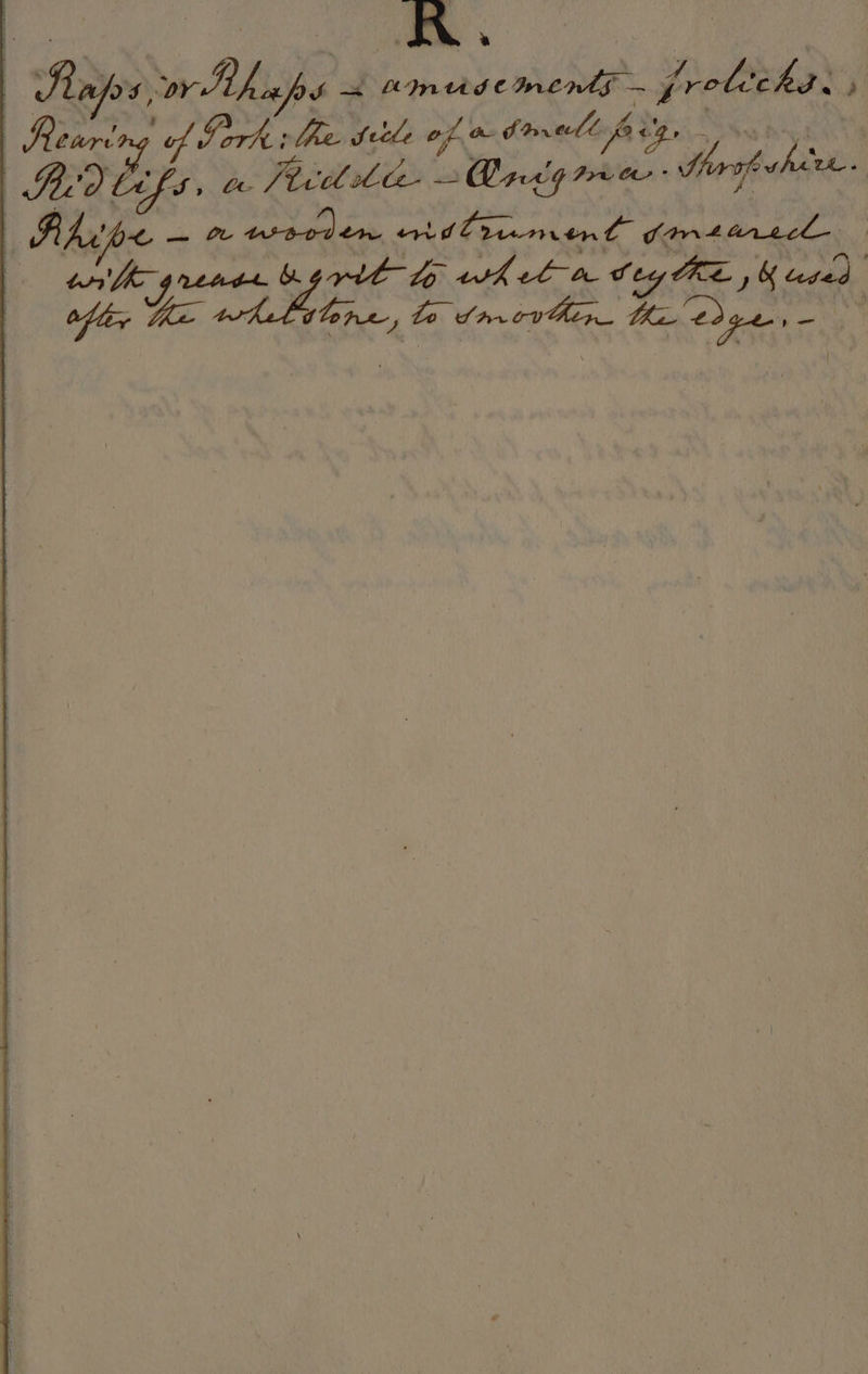 : Maps, whup + wmuasements frolichs, » ; Rear’ of Fork : he Sele ofa domnele fa: 9, hors De : Baby SJ > be Ftc bles 2 Cer PwC * S fou Th « rn ad Peg ripl Ma bah idlremind fmsarecl Vk gnrende bgrtt-“y whel-a tty &amp; aed w olen “ee Me Aa b, tmev tin. Fen of :