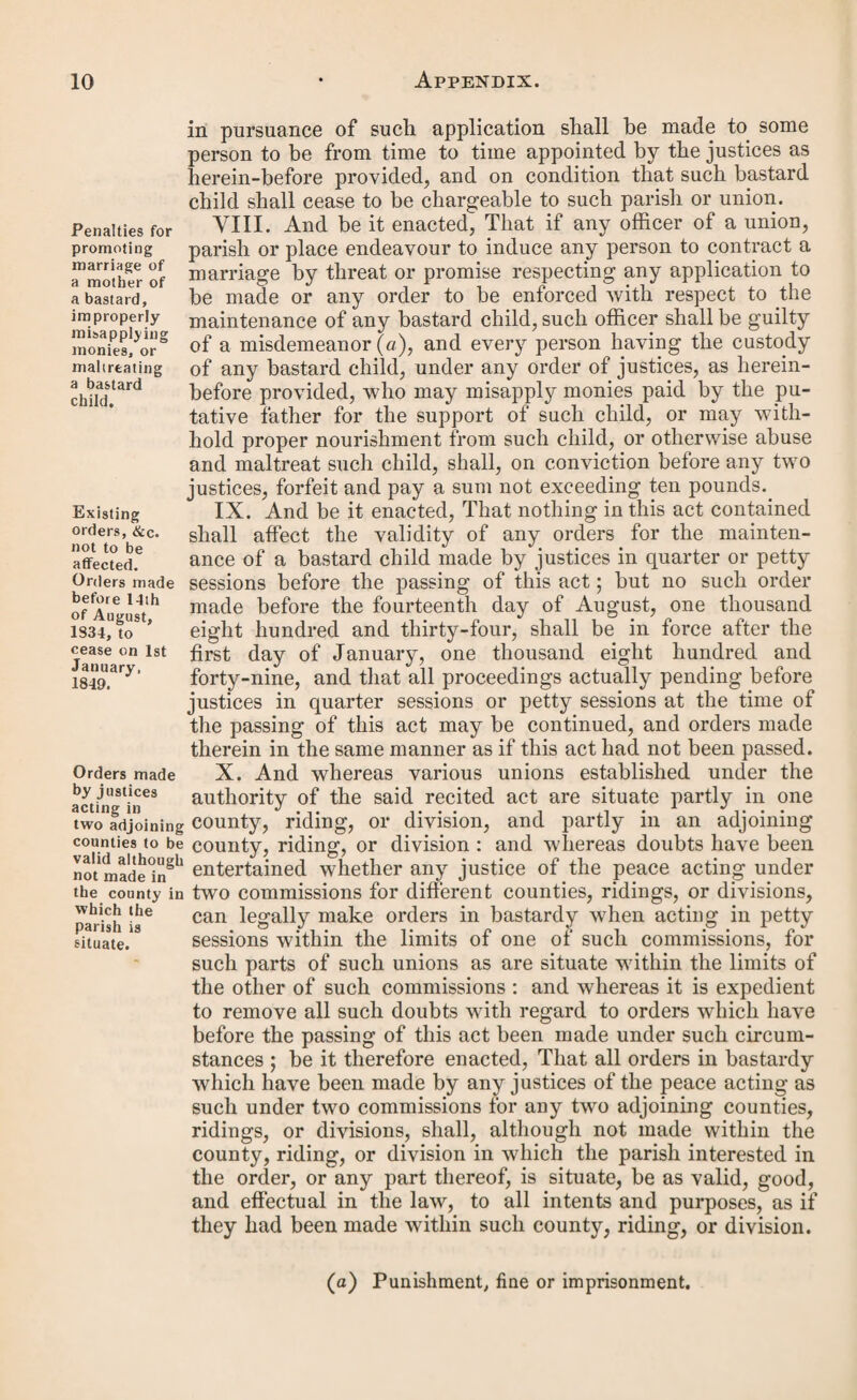 shall be confined in a lunatic asylum, or house duly licensed, or hospital registered for the reception of lunatics, or as a patient in a hospital, or during which any such person shall receive relief from any parish, or shall be wholly or in part maintained by any rate or subscription raised in a parish in which such per¬ son does not reside, not being a bond fide charitable gift, shall for all purposes be excluded in the compu¬ tation of time hereinbefore mentioned, (6) and that the to mean complaint of chargeability made to the justice or justices by the parish officers, according to the 13 & 14 of Charles, c. 12, this being the proceeding which the most nearly resembles an “ application.” This peculiar mode of wording the clause seems to have been originally introduced with reference to certain changes of phraseology begotten by preceding provisions of defunct bills, and to have been left standing in this remnant Act by parliamentary inadver¬ tency. There is one obvious omission in this clause. It does not specify that the application it speaks of at the terminus of the five years, is a future application. As the clause stands, an application made ten years ago might comply with the terms of the act; but the whole clause is to be taken as though it had been thus worded:—That from and after the passing of this act, when any application shall be made to any justice of the peace for the removal of any person from any parish, no such person shall be removed therefrom who has resided therein for five years next before the time of making such application. (6) Any sort of parish relief, whether it be received from the parish where the pauper has resided, or from any other parish, disentitles him to have the time during which he