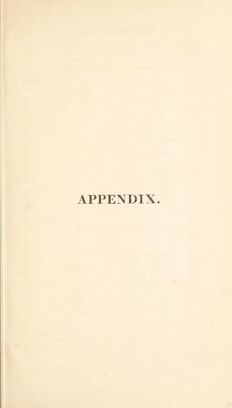 APPENDIX