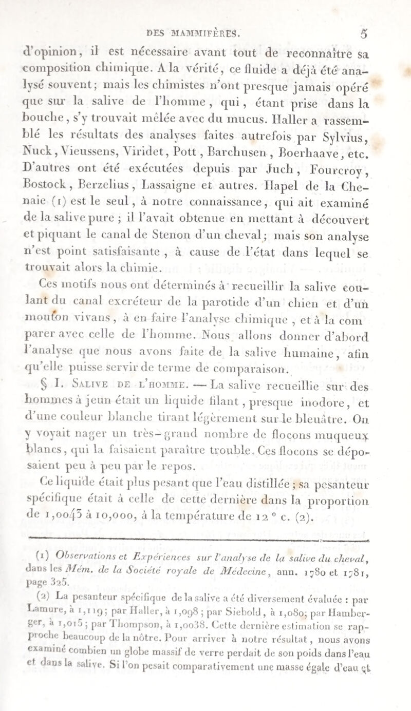 .) O IOI )0L A 36 DEGRÉS B.? APRÈS SA DISSOLUTION DANS l’eAU. GRELE. second tiers. dernier tiers. O- •fervescence très-lé :gère ;coagulum ré¬ sineux , d’un brun aunâtre. Id. i agulum résineux, ll’un brun jaunâ- re. ... gma peu épais, ii’un jaune brunâ¬ tre. ■ o • mlité médiocre de ocous médiocres, un brun jaunâ- ~e. oralion légère en nuge. Brun. Fétide, animale, ana¬ logue à celle de la colle forte. Liqueur claire, pres¬ que décolorée. Effervescence légère ; grande quantité de gr. Hoc. résineux, d’un brun clair. Id. .o. Ma gma très - épais , d’un jaune brunâ¬ tre. Id. Très-petite quantité de pttits flocous d’un brun clair. Petite quantité de gr. flocons bruns. Très-petite quantité de très-petits flo¬ cous bruns. Magma très-consis¬ tant, blanc. COECUM. colon. Très-grande quantité de très-grands flo¬ cons caséeux, d’un brun jaunâtre. Forte coloration en rouge. Brun. Excrémentitielle. Trouble léger blanc. Effervescence légère; grande quantité de grands flocons d’un Liane brunâtre. Id. Touble médiocre, d’un blanc brunâ¬ tre. Grande quantité de grands flocons ca¬ séeux , d’un jaune brunâtre. Id. Trouble médiocre , d’un blanc brunâ¬ tre. Petite quantité de très-petits flocons bruns. Petite quantité de très-petits flocons bruns. Très-grande quantité de très-gr. flocons caséeux, blancs, o Brun. Excrémentitielle. o Effervescence légère; magma peu cpais, d’un brun clair. Id. o Très-grande quantité de petits flocons d’un blanc brunâ¬ tre. Forte coloration en rouge. Magma peu épais d’un brun clair. Magma peu épais, d’un brun rougeâ¬ tre. o Magma peu épais , vert. Magma peu épais, d’un blanc grisâtre. o Très-grande quantité de très-grands flo¬ cons d un jaune brunâtre. Forte coloration en rouee. .ion de l’intestin grêle, du cæcum et du colon, qu’après qu’on les eut saturées par