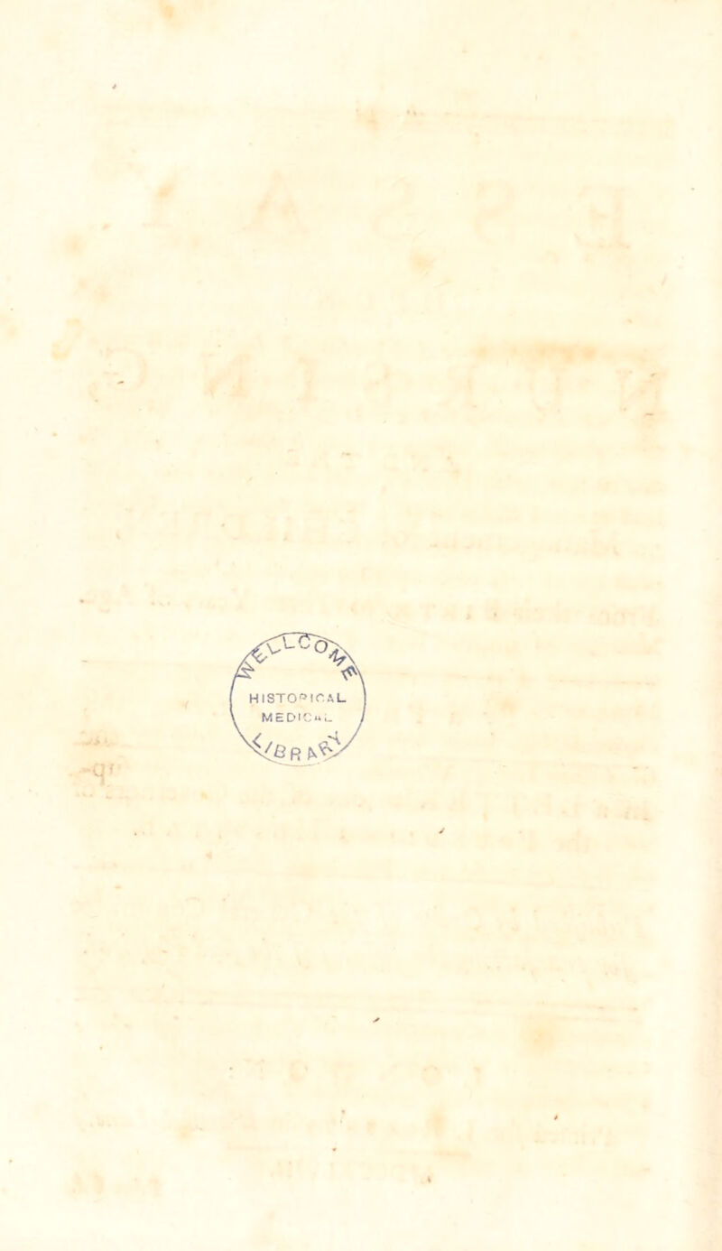 HlSTO^ir.AL MEDIC»L