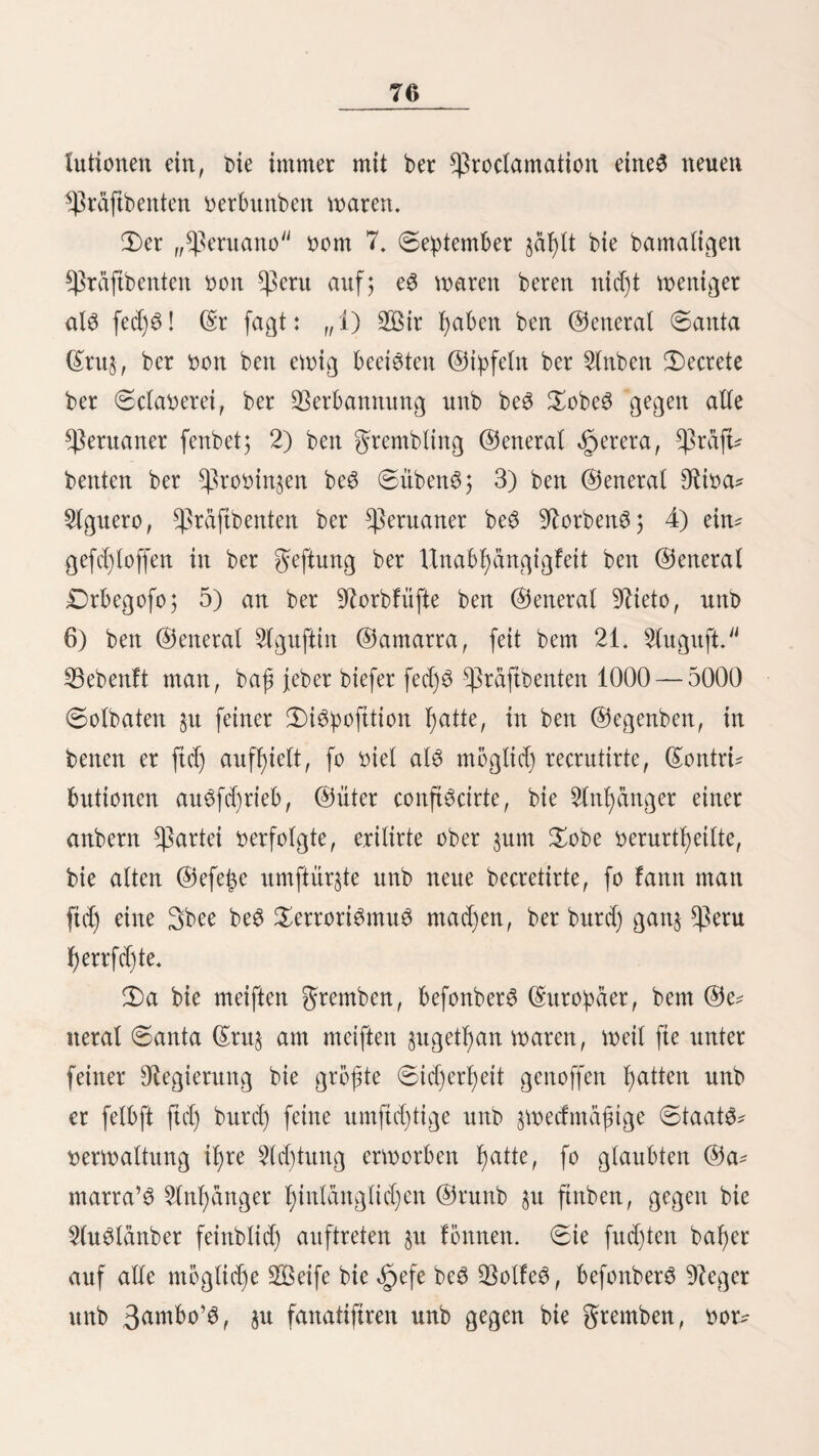 229 (Martinezia ciliata K. P.); bie ßientlid) btcfe €>d)ttur wirb attö bcm Safte (Cabuya) ber Blätter einer 2fgaoe gebreht unb ift nur am einen Zrtbe bfeibenb befeftigt, baS anbere ift mit einer 0d)leife öerfe^en, burtf) bie bie ©djnur an ben Sogen gekannt wirb, wenn er gebraucht werben foll. Die ftraff gekannte 6d)nur mürbe im @ef)en burd) ben bitten Salb tmtberlidj fein, 3U bem Äbdjer wirb ein fefjr bideS Sol)r auSgefud)t, an baS allerlei abenteuerliche Figuren ein* gefdjnijd unb gemalt werben. Die ZafiboS, bie feine an* bern Waffen als bie eben angeführten lernten, haben fte ba* für oon aufterorbentlidjer Sange, il;re Pfeile nteffen 10 bis 12 guf, ihre.Sogen 7 bis 8 guf. Sei Dielen Snbianern, befonber^ in ben weftltd)en unb norblid)en ©egenben ber ^ßarnipa bei ©acramento, ift baS SlaSrohr, bie Pocuna, eine fehr gewöhnliche Sagbwaffe. ZS ift auS einem langen 9^ohr ober jungen ausgefallen Valuten angefertigt unb mift 8 bis 10 unb nod) mehr gufl; am einen Znbe ftnb ein baar 3^hne öom Saöali (Dicotyles labiatus) angebracht, auf bie baS Otoljr beim 3iefot geftüjjt Wirb. Die Sfeile ftnb nur V/2 bis 2 3°H lang unb oon ber Diele eines ftarlen ZaetuSftatfjelS unb am hiuto Znbe mit feinem Safte umwunben. gaft alle biefe lleinen Pfeile ftnb oergiftet, ba fonft bte'Sunbe ju unbebeutenb mürbe, felbft um einen lleinen Sogei $u tobten. DaS ^feilgift ift beinahe bei {eher Nation oerfdjieben unb wirb in ber Otegel unter geheimnijwollen Zeremonien gebraut; bepalb auch bie 5lrt ber 3ubereitung unb bie 3ngrebien$ten, bie ba$u ge* nommen werben, bem (Europäer nur theilweife belannt ftnb. Die ^auptbeftanbtheile ftnb einige, botanifd) nod) nicht ge* nau beftimmte $flan$en, unter benen bie „2lpihuaSca unb