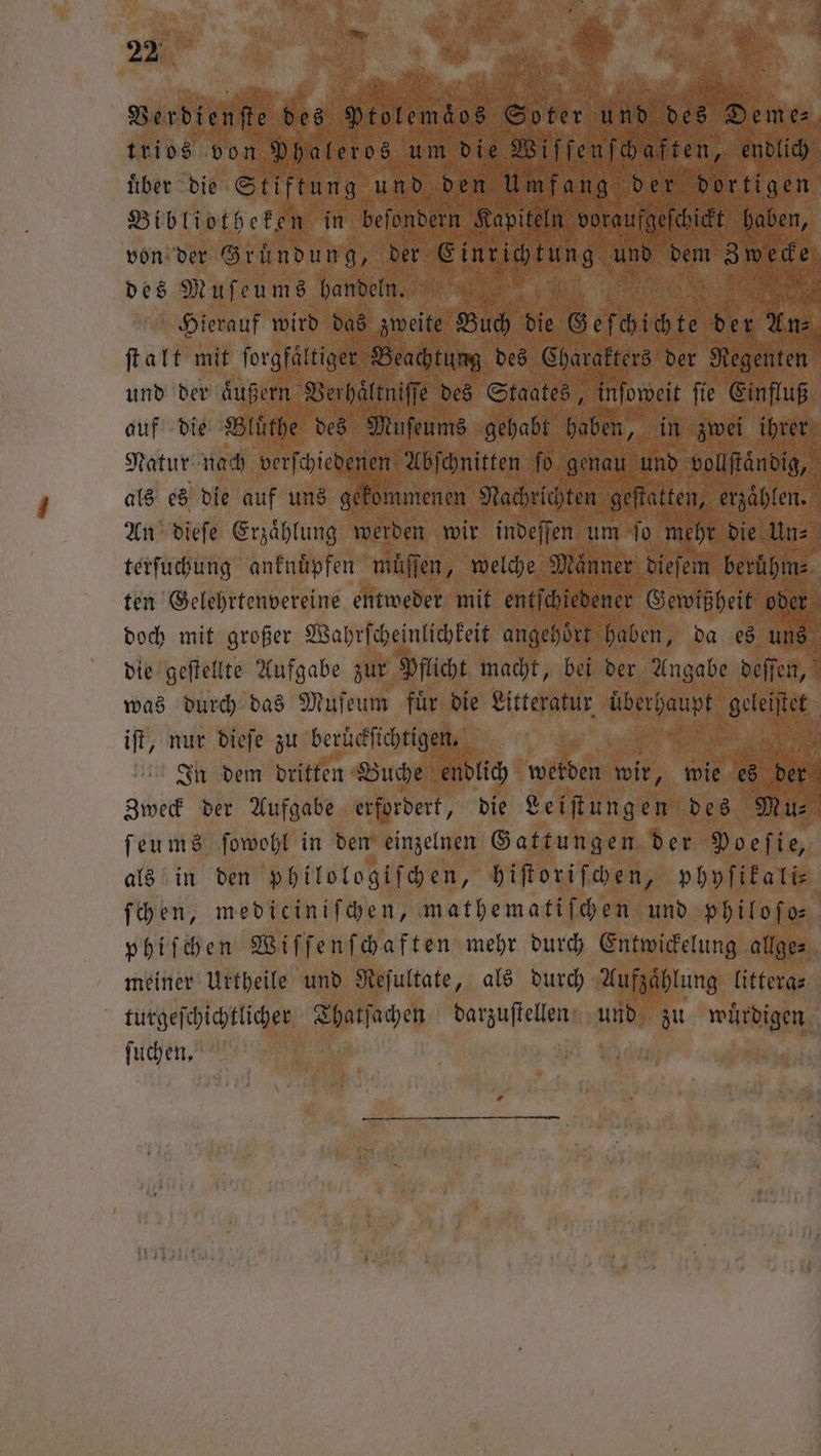fiber die S B 5 e als 68 die f ie An dieſe Erzaͤhlung v i e doch mit 3 Wahrſche müchkeit ar die geſtellte Aufgabe zur licht macht, b was durch das Mufeum für die Litteratur | it, nur dieſe zu berückſichtig in. 5 In dem dritten Buche endlich i Zweck der Aufgabe erfordert, die Leiſtung I des 0 f ſeums ſowohl in den einzelnen Gattungen der Poeſie, als in den philologiſchen, hiſtoriſchen, phyſikali⸗ ſchen, mediciniſchen, mathematiſchen und ohiloſo⸗ phiſchen Wiſſenſchaften mehr durch Entwickelung allge⸗ meiner Urtheile und Reſultate, als durch Auf zaͤ lung littera- turgeſchichtlicher Shetfaceh Bann ARD Au würdigen fen N ene e 1 179171 Pr i 3 1