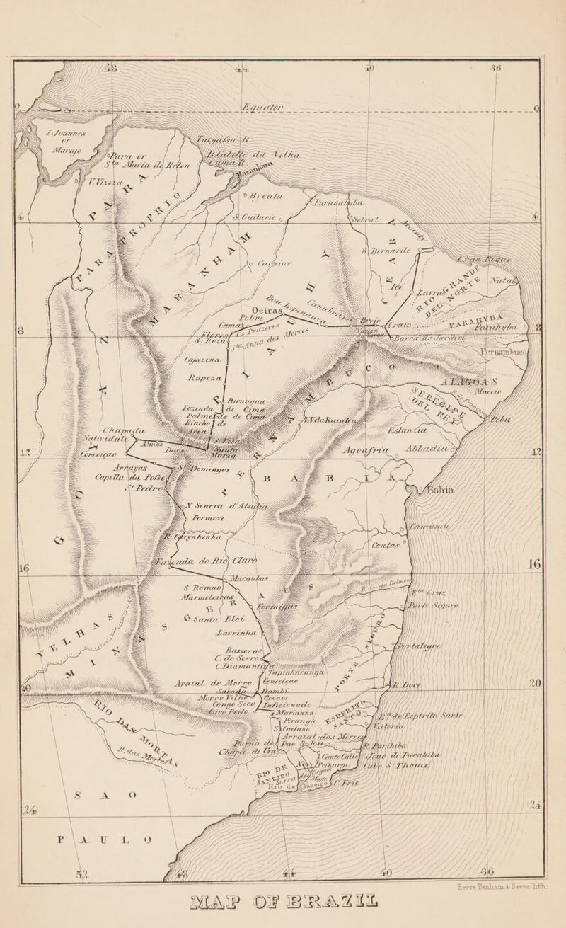 S Joann es or Wi Dhara or S39 Maria dd Baten — fe Luranuah yh | SSS Na tad Ran igus ed Ocviras ~~, Fox a. 5 : 4 NN \ 3 aN AN Wag y Wi rege: S I } i) ae YAR A) \ ze { = | nee) AO Vpisaiieoilti oi: WN. \ eS SS WES Ys = igtividate Ze MA Ua te \ i VSI cise Ss Ss Tin E Wiiid oo 2 ; Nahe: Dom ree rs : a pasa Contas LZ, thy WS S = /}}) NV AWSST RS ete ZB Ae gale iit A eg NUS SS C. do Serroa E\ RS CDiamants VLU Is iS fp lopinkacanga Aratal do Morro | Cencetgao Tra. CEN Wy ie ce By, “py | oy My 4 ; pee mis Uf, ] r Ny Za PMarivannea: 0 / eo, Espirito Stante 9 Pirarngea a? ~*~ Per 17 7 \ 5) Gaetano Oe o> 4 ttorda ) // \ [Arratal ‘das Mercesp) HJ} ) } OSOF E>». ‘if apie - Si { ( }}) (| jos Reeve Benham &amp; Reeve, hth.