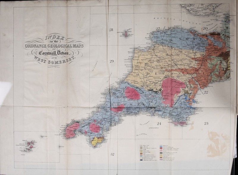 'll *Llantrith/rl rCb. Strip /loll,irf*=? Brat Our lfathom TJirJorrJ'Uu L J.ntp Tin: font: cm , Tor/ork . m t ' Bi>nidon- '•Pararomb*- tSJ,'•/■*/ Bunt.' ■K,/2>V,m</ Keatj»h i J* ('(<<> I'1 . ' th>I lieHo — ( Wf Barb/tupleA^ / liar S/m/ter.’1)1, ”'0 ^rUnTToeoinlx \ntnoti ^u!L'!r fllrnuuTim. i Hssr.-tri . Thurloxion, '^aCmjpion.f ♦ Mc.llmicf llotrcnux ,/* H.1 OF. I'Oft J> / ^,/um rCo„dt a.iC:%g Il.UtTVJJSJr t iNcavtoitS; .SSOIJ7/ i’rAh'Cnli (AthcDiij (L‘ o mtiiit L1.5B ct« o tt ffhrt/.m,/ Spoke.* Mild/' Q K/opUpt/te > Ileiiiioili/l'ji- 11 i/in AFB Burring't< lVru.i\ri>rdiY Marl. Renton ' Dowlan WuyUiu-iViswi.: Metoictivr, h Fo Bradford i Sttkr.v BirnEILdyit KYLVCTT tl.SWOllTJty Higfiglanipton/ iinllaeonih ILdwill Zom/af’eaftf lfUlepit/tif/yk I’a instock ♦Wed SI M,u Faifohstow .jN.I.cw > /AjliLim JhunnIJipm 'Tedlx.m AUnlwcf m.th T/itcS lire heaenp, Pointy) ]!,Kf.n<yfr£ S'.Juliott Fi)Lt5lhurV» \ '“S’VfeTOinT ^‘<1 linulnli Clovclh- riTjrjvam! jOtterluui ’Chagfiird K.1U; .Serin. FK.VTJJiEi thittori,/ It. W \ .%?iS , SlokcVf limslan. qmrpji.',* tyu’SHH. it */; w ([..IVllaricJi /W r/.ini rros 'MwyCh. I'^U.’hafn ■II01 mi: /' Yd* T):PjcetHj:^u> Fclwi i Flint ScJ/i/xieom/n 0(./,,oJ/.oJ. SrrtoAjsUJJ Jtr<r yyj'-Mid-jio.k t/Z/mhe/inr •• -1:11011 !h: m SryOrnt J--r- w .J, e&n-Krs ii ♦Kin5ffoiK»U^foi ,r e — 'l Biefeurv£ l^i'l.ur .ft***!' Tlirlr<|on^^_ *MUtoi JtiimeUr.it/, AOt.-U KIl/l.U) -'ffLrtol$ > SttKeahaai ii,uu,S ilitim por T.tic *:* tjurnnrJrjfnirJ’. ,$JJKT IY//.VT ' Mnrvuh PotnHnrijJr, .Ivdi^Tilour Ijjrhlhousc tape Tometufl. H7u/r.ani, Iaxds Im CiillOh..IK. r\ , u» *pJtSeemiia/i'nlleiv 'yetljy ^i'reJ'oint- Ssrsfes** Foet/i/e (VimwnB W% Mid/null Jrf\ mBgfcCtn* ipfyti'tuitJPoint m.4CKUr~iT> IV.,Six eiiB irouWf. Tilton / in, It. Jiii/nm MiUilrrx UoYirr SCILLY IS/.AXJJS- Noun Sumi Alluvia/. Jtm rv JTepo.iil / f.u/ni (Jtallc. Green Sand. Interior Oolite. 1— I Gratae,uk, S Zirnartune i/Grauwatke ■■ Ihtppean Ito&s in/!r,l Setu/rt. Series Elvan f Grtutho.t-Jfp.purForji/iyry l*C^I] (nemite mJ ThtppeanJttakr itlfpcia/ed’ n ith I Gnutwae/cr .•tint. J'men-. (rsti/i WuSuL/c Rnk ijgf/j^lijrwedn.i.-h ytfftitjiDU? J/utu/p PoUJIarJ. Jir</, Tuntlr/one Serte.e t iirlioni/rnnnr £ ime.r/one Girbontueouo- .lerie.r of Devon & tom wall. Ltme.etonr in tJir .route Set Eoni/eleTitlfKock ’ th/ort/e JYi/e on, Alt, it Slot,- and t