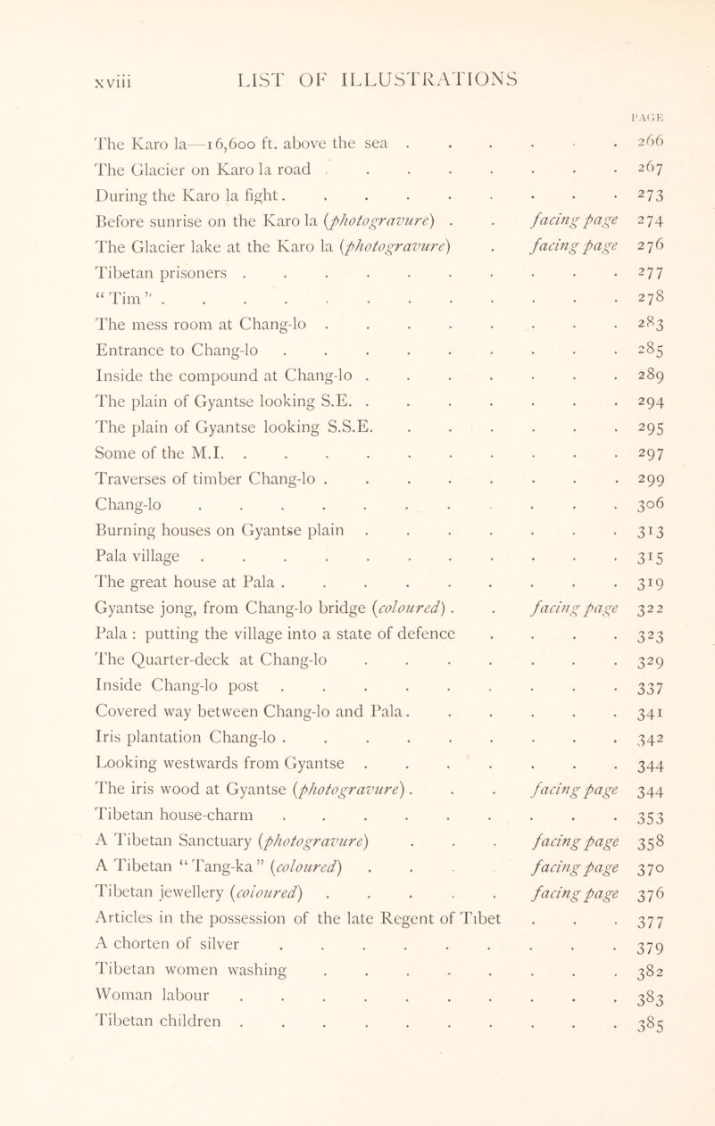 XVlll The Karo la—16,600 ft. above the sea • • • PACE 266 The Glacier on Karo la road .... • • • • 267 During the Karo la fight..... • • • • 273 Before sunrise on the Karo la {j)hotogravure) . • facing page 274 The Glacier lake at the Karo la {photogravure) • facing page 276 Tibetan prisoners ...... • 277 “TinU^ • 278 The mess room at Chang-lo .... • 283 Entrance to Chang-lo ..... • 285 Inside the compound at Chang-lo . • 289 The plain of Gyantse looking S.E. . • 294 The plain of Gyantse looking S.S.E. • 295 Some of the M.I. . • 297 Traverses of timber Chang-lo .... • 299 Chang-lo ....... 306 Burning houses on Gyantse plain • 313 Pala village ....... • 315 The great house at Pala ..... • 319 Gyantse jong, from Chang-lo bridge {coloured) . • facing page 322 Pala : putting the village into a state of defence • 323 The Quarter-deck at Chang-lo • 329 Inside Chang-lo post ..... • 337 Covered way between Chang-lo and Pala. . 341 Iris plantation Chang-lo ..... • 342 Looking westwards from Gyantse • 344 The iris wood at Gyantse {photogravure). • facing page 344 Tibetan house-charm ..... . * • • 353 A Tibetan Sanctuary {photogravure) • facing page 358 A Tibetan “Tang-ka” facmg page 370 Tibetan jewellery {coloured) .... • facing page 376 Articles in the possession of the late Regent of Tibet • • • 377 A chorten of silver ..... • 379 Tibetan women washing .... • • 382 Woman labour ...... • • • • 383 Tibetan children ...... • • • • 385