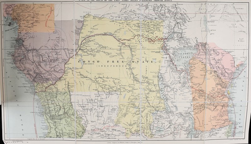 nUUlL Uf 111 Hi JCiMIIN iA^JLliV Ji A1T.JJJ 1 lUiN 1 JLIICUIJIjII ArilKA FTatoEb \ A/auqJcJ q i Ifako f I>%S; 'J-jf' iMariang Ifundo^j 2ucae^‘ ribaai fSi rbora ilzrsl S i cLa m a # / /^v - <:' -o—Qib os?u W*^”’8 Un9*0:t' T.'p»~ ^ Ban gas £ 2e*c; Gualfti'p M A D U R U if. Eukuruba ^ R. Knyvy 110^ Deleb Vfo^W Bunsinj ^ fMordjajir' ,CZ^' Duoros Gtimbiri .■Ali Kobbc - langunibo L.ake Rudolf Nangbdf • aa Bfnribyx/tr ilobonil Abdulla ■Mundtc (Basso Narok) Uui.iT1 111 ^a3^Gaiubarti; B ajigus ai cii'fi o oBauli l<fal£unibaii^r~ */,- or ^/Mbdia, MndJ^ v. ,■ 1 flaBusembi ■11 imbam -Ahull ibaMf /iibb, >5 issumou. — — ( B O y/xibbli ft- - Tmggart /luli Falls P Buinugh SaAAle fnuif} H/oMc ■jjjJf? Rub all ’.ipenga ? .,Bolonw\ L.Kry el AW: ILGUMEI H’ Gg lady ■C3- N’Gombe [Dbnesa Bokale QA&Nero BonSungo'ii Fowejra Xobekal - /. iktimmaa/jp(£& '*JjSPsftifaun3 « ^Bolotabo oO>'GO Idatta Yanungcn Mllil D I MV\. Gitanzc£e >adtg>v_-': O pti jlrf\&iajnyoTigo S®? Ai-ffifed Mg r?3yv ^ Kahm > ilarnbuli 'it li.inlilJ^ Ynir^ / yj ^ nxa u g a Jjyuif r^'Bokeiiui'R SUranga (Lulanga) Afi2-5w.- (V?-''' jJumbimba 'Nhuriba -|j : ijfei/u.fr-r' ■ Afaiiru /I. /‘nil V'£ WfepilaA-J (Stanley]Falls Sta. S^BaKuiny Sywenxor i inilnl'.-h Mdboto R’Ketya /'ii I Matcunda Eyongo s' vflPlokel5inip{ )JTedqu boko.,' . / ( ALBERT EDWARD1 3,307; nyanzaT linkiir'c JSyonibe ili.isoko Ba/o/ne 3baffib&> kmginji ■ Mbun Losaha aiyn si|i [L. Mantumba Lo/cmdu 1 Mav. uul Bak-uku' X Y A X Z A Speke3740-Slmlf}’ 3R06 ; t bSahJ^iJ. nfMcusal K ( ..JojkLakes °-VDO I TOO 00) ,I)olo/co> iBuniliire I. \ ; Zuavalaj, [Ri.sanga ftiilflm ‘ Gihingh Sionibo C.S.Cadiaiiiia'‘ *9°« V.; ni, i \ y<larino KLii/umpu/ca bxlle.vasuira YAkiinyard} u jeltt* Gulf Setle CanunaN^ P? Piedrns^ fNatunfuru InailUc • ~\,Ltibarttle*. SqrinilOsiBJ BibaJtibn.*} U;iii.hl Natron L/i 'NgaiVolraTW fiiii R. ,I'niui I POUMOSA Bi U Has Gamrnof . Mrliiidri wy Uliii/aiii/iu / / AC Kifcdanjf lloutli iviinibil Ui P' Xigro’ KMswata r / Gobel/ls1 )oKiballn VAlulcnmbr ifUtahi oGakokns T‘ MolcuS Seromi o. A'ltrxiU of SJ hiuai/il. Iiakamba. i .Ml.nmi'U,' Ban (In P' Ipnajbs^ Huu'/iiatF\~ 7ys manga flV'y \gffi Lorigobonaif*. I.6wer KiiilicS?. *K ItudoUta&Virab Loangov J, jFunla Nrgra /Black ]1}k\ J Jkl.V.N.l/’Vl loangolus a^Kalxmg n IIA- Ssm Knbinda 11 \ Isahxiuh Vrnnillm or Red fy Moot| CONGO RIVERjjf P* Pncht San Ak ll.'is ISIombiLSiiil f S n' Y -, Urai7.rtvii ia '^6 Leopoldville u pi vara teaudon ^ J.'himhi dbtmda ^ - Kmhcra?^xfkona.'^ WaadS^ft'^ ^ ' I'kijj^b i fcl/./'I.M Jp'aAiiibtr; VBaJaia SixpaRa uUtuoie Ewalco , 'dlorui KUng*L tj&tipngiio-^ Hg'oke MuXxl XT^huTi W*fcnvun//' (I itaraet Jofcv'.,„ iiliLXjJ'opdeabiira AIonuKiitidiilcb .Ipnfaks~lhiBfla hdUbatanga XKnpuko^ , ' 'A iuluaburg'-^j^rf Muumpso. f>.'lu-ssumba ffuwjowy /’j IFgoowy, \tjuuihi H. U| ZANZIBAR I jou7.ihai I <6JJussa,ujae q/&fjUpliUi °lla3toro •Jin a laHlsti ITnyaiigu ShaNglmi EjltasiiaAye--'. ' / 'MusJ\il(> c .• s^Oambipidw \AIupjirgbc 'lluevie P Sunbaei* nlo liiiBSongc Rlioltoro Chilenxhe \Chivallo i z/Vgstes Muni a Kumb;] iyigangn^. I ' ‘ Mpalft] (1, =■_ ‘ ft fa ko ^ Z-: ; iVajttyJnlK: ^fKareiua4''^' Samiiu iliiu PuuhiVT(o': Mu cull a\ , M fordaju] fi/Ady § J/anyx Kipemb i Jfibala, • ./ftluuza) .' Alofuya <c>' \ Mi l-— au/fiau)ii }L.J!<ihandk f-4V XbleruLi Mu*.remi\ \Einsembc •Kama./. I . Jailor' linn-n^ii itf1 [a rvln liii/ribiyf Musengu » Mus.tulo arnitile\/* Muaie Fulij^k 33 eng o B. V' C.LoJ-o/f^H DE LOANDA^ ?: Itdmariiijuumnj Coauza 11W TCChuabi f[ Marunga j ‘ “%\ -J i Bumbo* No LAKE/ 7>e Ui/mii/ii/ii I s ««5s®isO^ HuunuuMWOS} r&rM(' /. ///.i ,,er~^/iiniptmilinM^^v/,tr^^^ii Mum/a U(onguitiB o.NIbij.n KisjJcuf '•■’/iioEuo/J)/ Mtengere* uil.iiilin ' JTuj/uriiru y liipiru/uii/, ] v {. /.wir.- . __^Y- « e -Puiigo-^doug i l/Huuhi,■ a ifly'ir ku ulirmln l\ dq. AUlond/qCy ,S. Bra* \\ {^tnbufic ■ }hl.i\e. -if \ Kimbamba lfi qbcUe\ luajhiko. Uorrv Sp- Karigninda fillm n il 'IlaYiuna-, /full bri/ /f b/dUnibat iDiRind a \ i .aer ** i% =ite ’ ; Tfii'k V -£«&aRru ABEA ^vT«. Jfuxh'du fSaltmBi ifasanlu Old Hcngiieli r fliiMrf MqjfjcEbl!» \Olohose ^ffiirujo I- Novo Recloiulo Quicombo -A Pnhumadi Madodn iGA'TEOLO JftnriJ Kibajbt Dalombu. R. j liitfunbo MluipaS* Solaisho Still BENGUEIiA. kSblute »t K:\boinv.o _ Longilude Eaitl 111 ol’ Cri'imwicli En^bah Mile a London: Sampson Lot, Maxston, Seaiie & itixiii^ton , T.imv