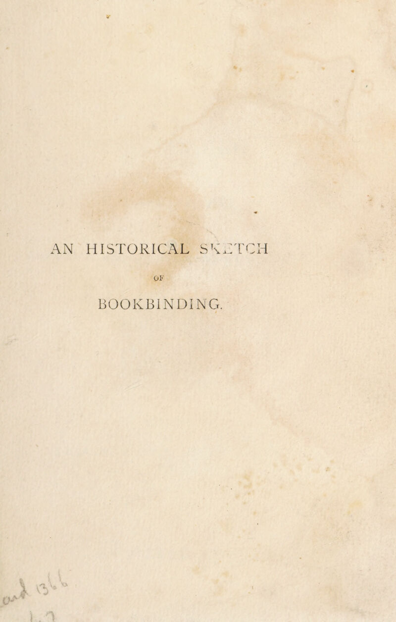 AN HISTORICAL SNATCH BOOKBINDING.