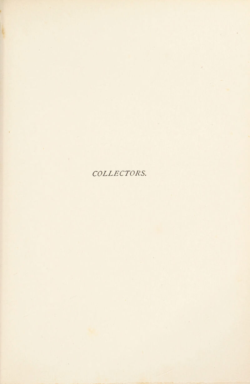 COLLECTORS.