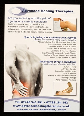 Advanced Healing Therapies.