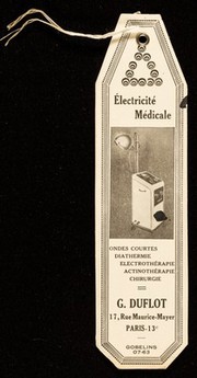 Électricité Médicale.