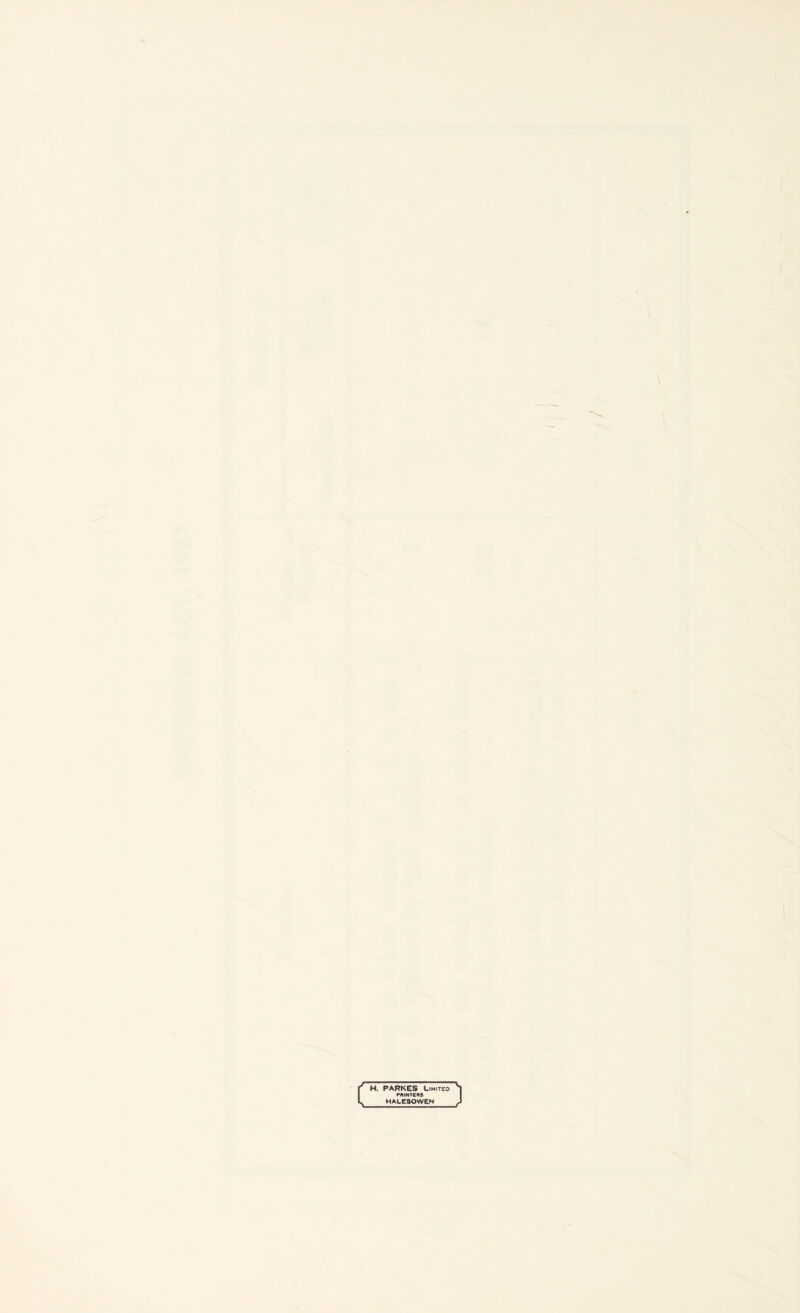 H. PARKES Limited PRINTERS HALESOWEN