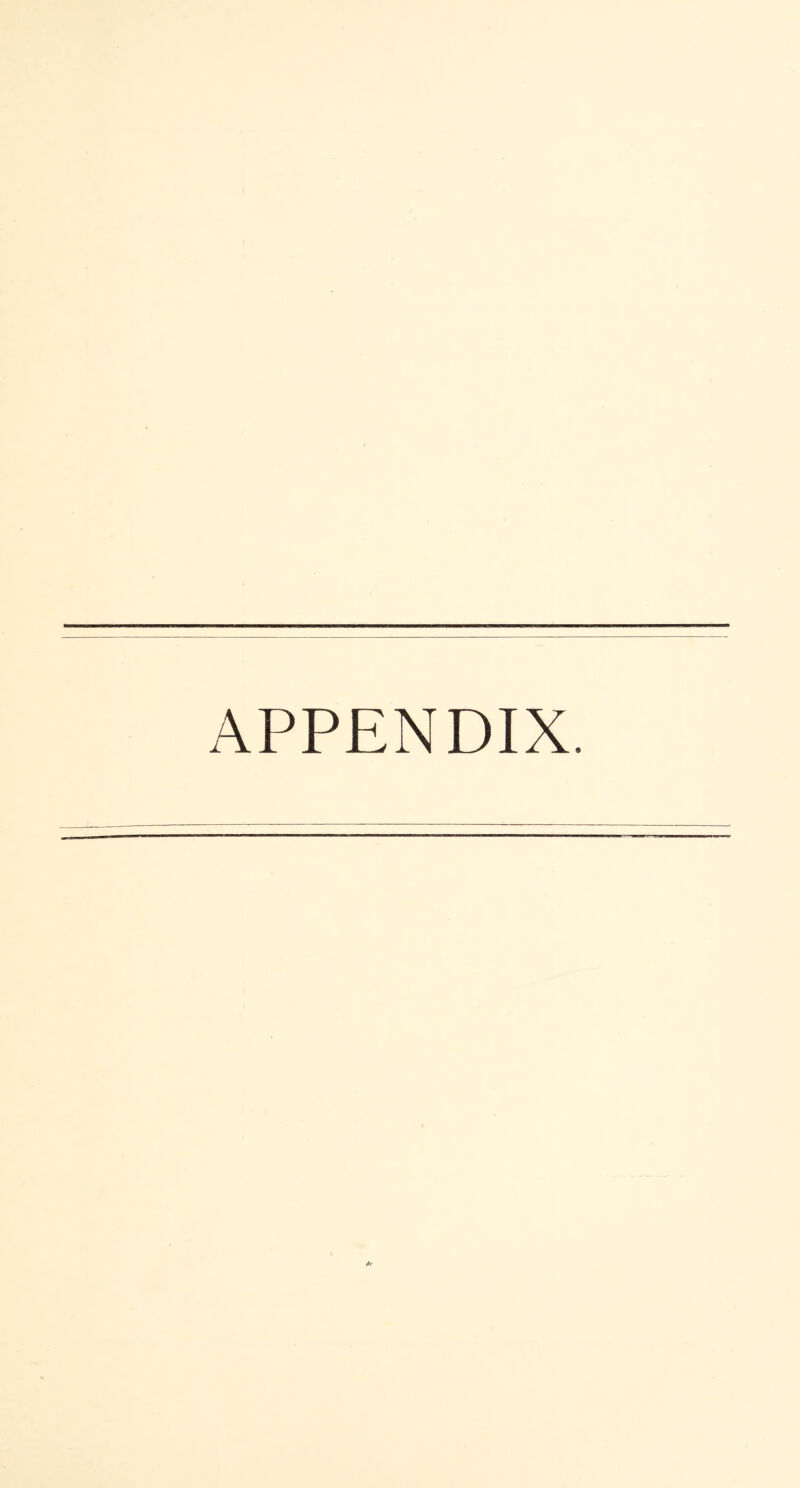 APPENDIX