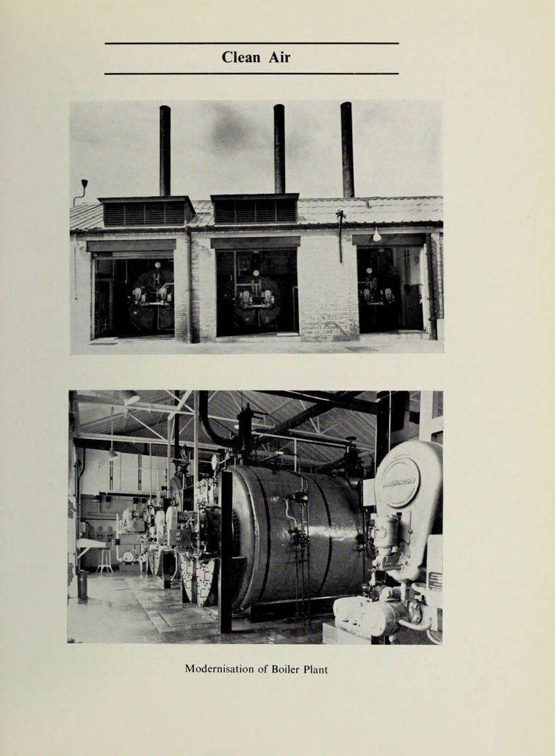 Clean Air Modernisation of Boiler Plant