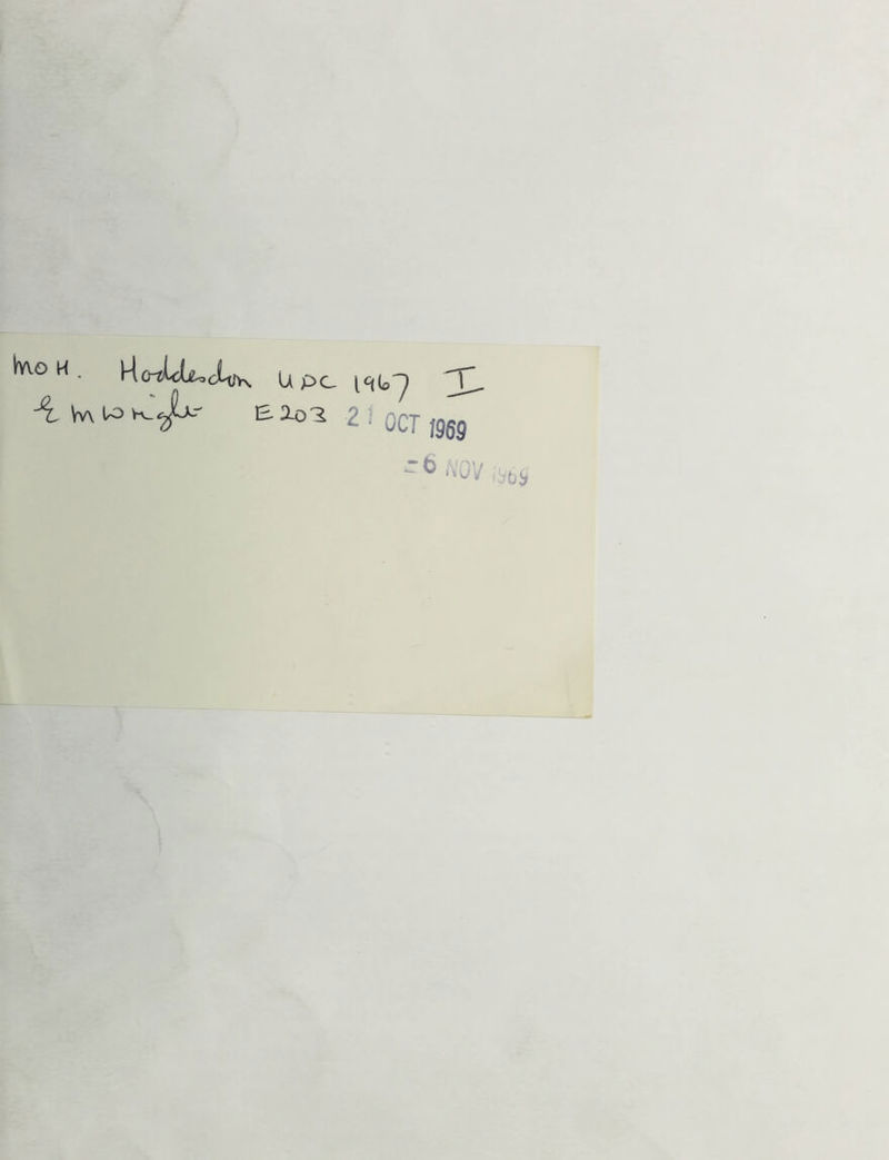 lvvo H • ^CrtUjU&o^ u pc \ Vv\ E-io'J 2) OCT