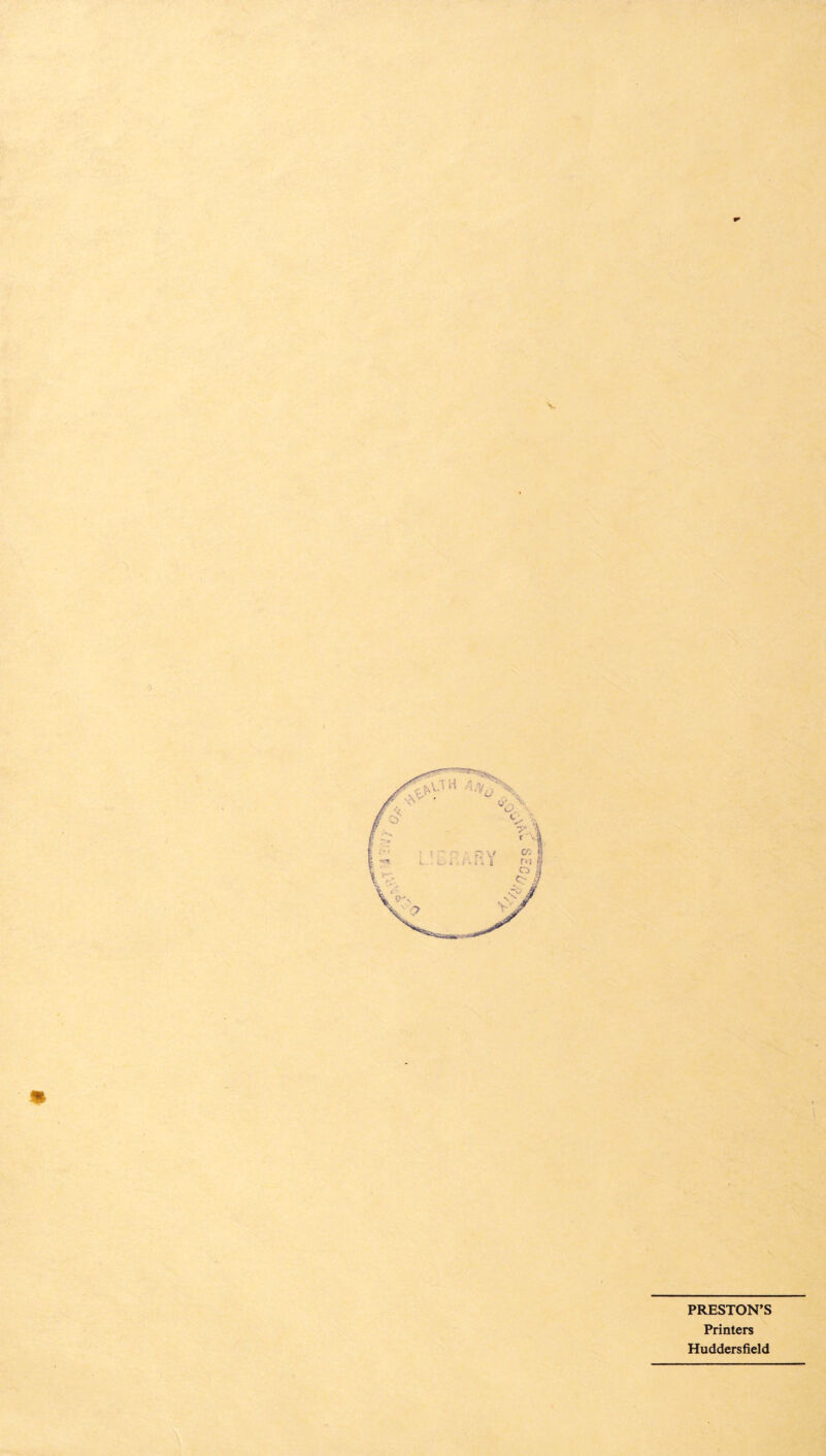 PRESTON’S Printers Huddersfield
