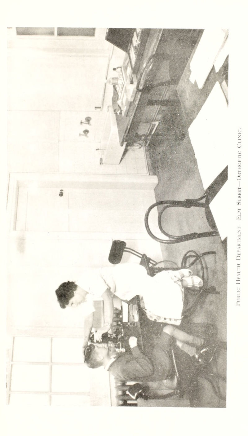 Public IIlalth Department—Elm Street—Orthoptic Clinic.