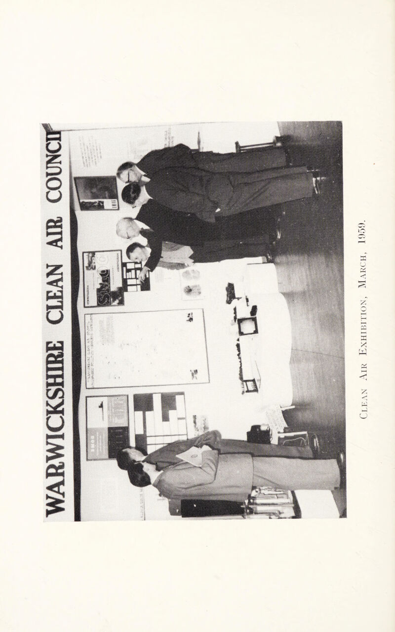 Clean Air Exhibition, March, 1959.