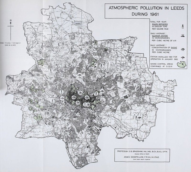 SCALE: 1-6 inches= 1 mile [approx.] (BASED ON O.S. MAPS)