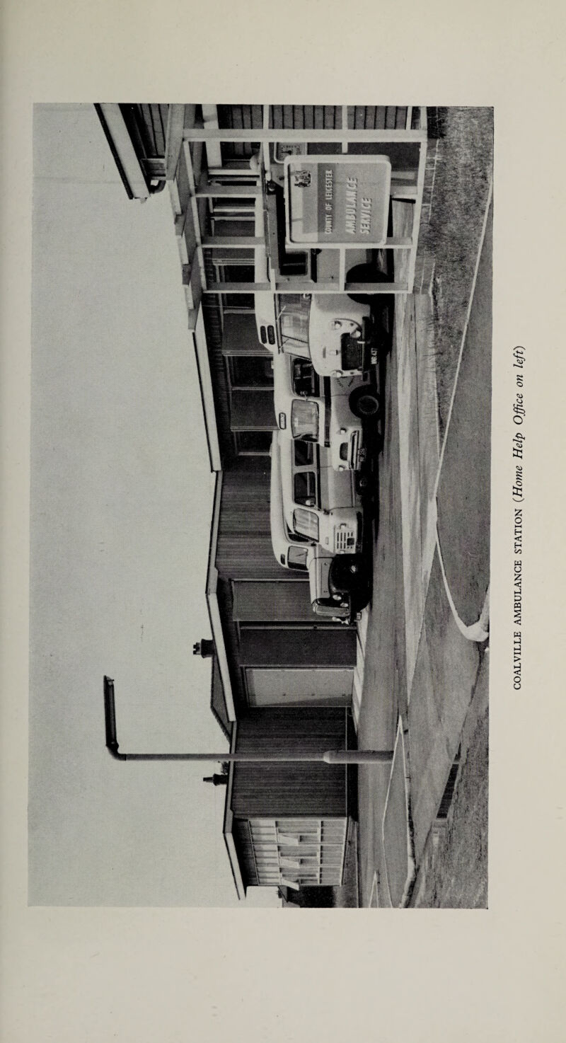 COALVILLE ambulance station {Home Help Office on left)