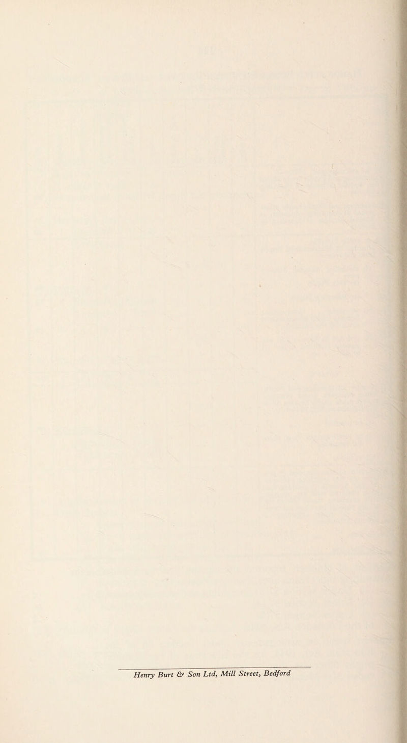 Henry Burt & Son Ltd, Mill Street, Bedford