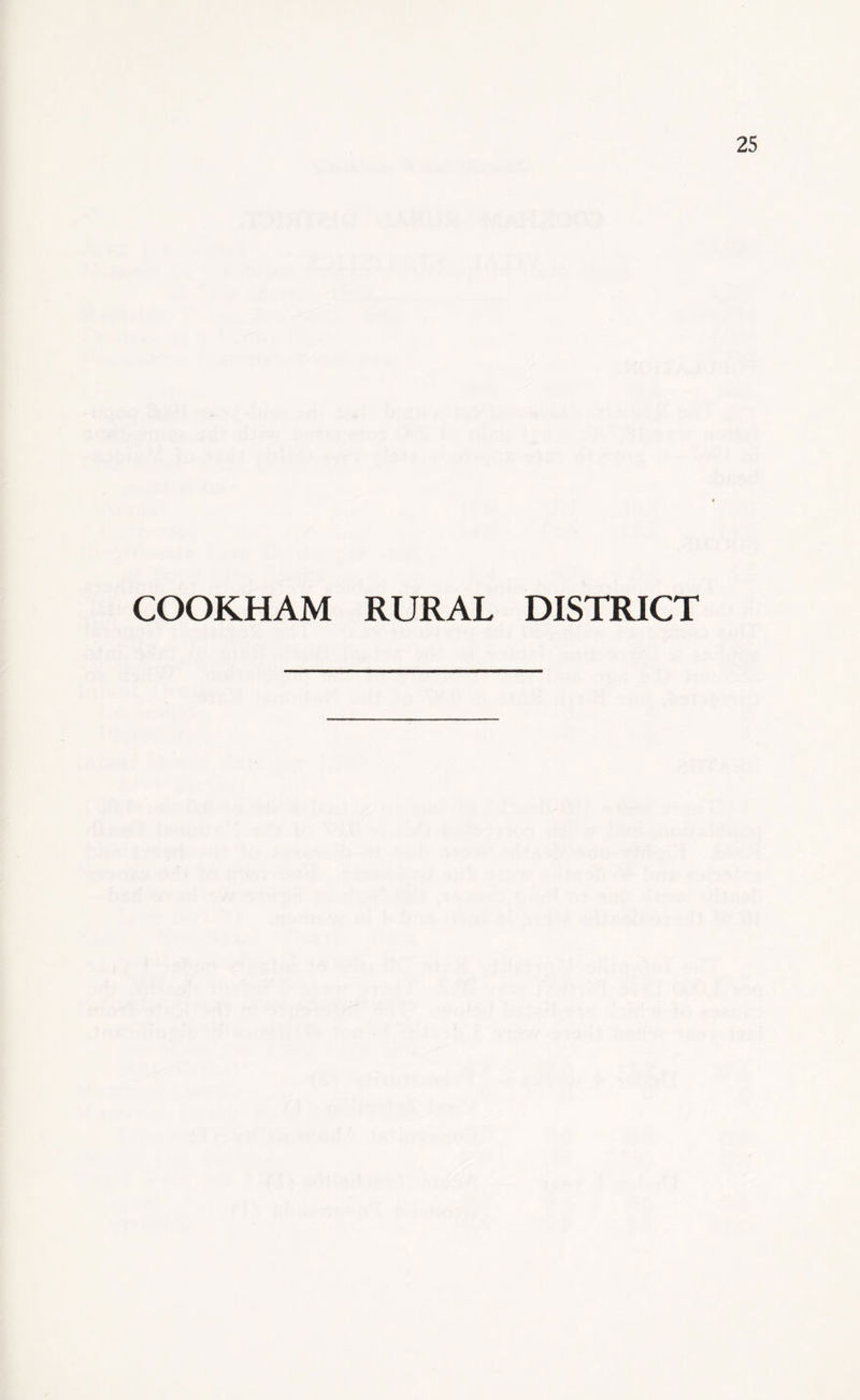 COOKHAM RURAL DISTRICT