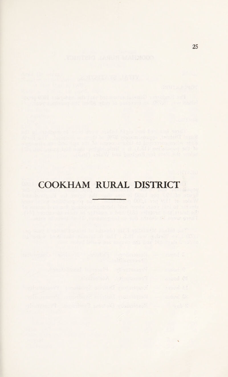 COOKHAM RURAL DISTRICT