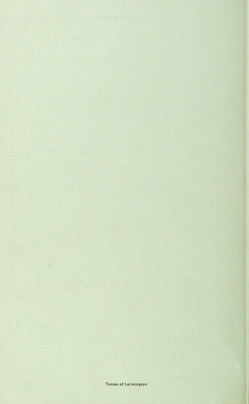 Tomes of Leamington