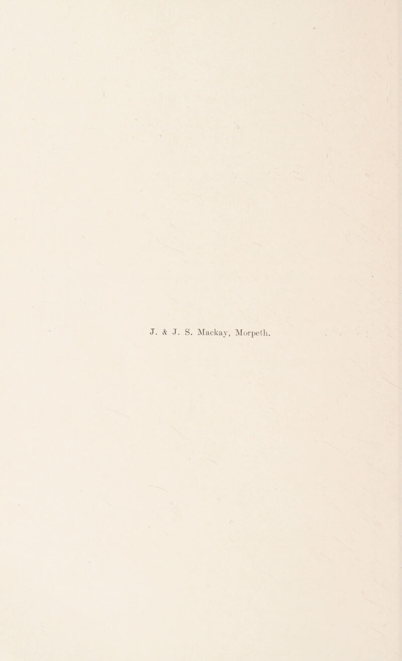 Mackay, Morpeth.