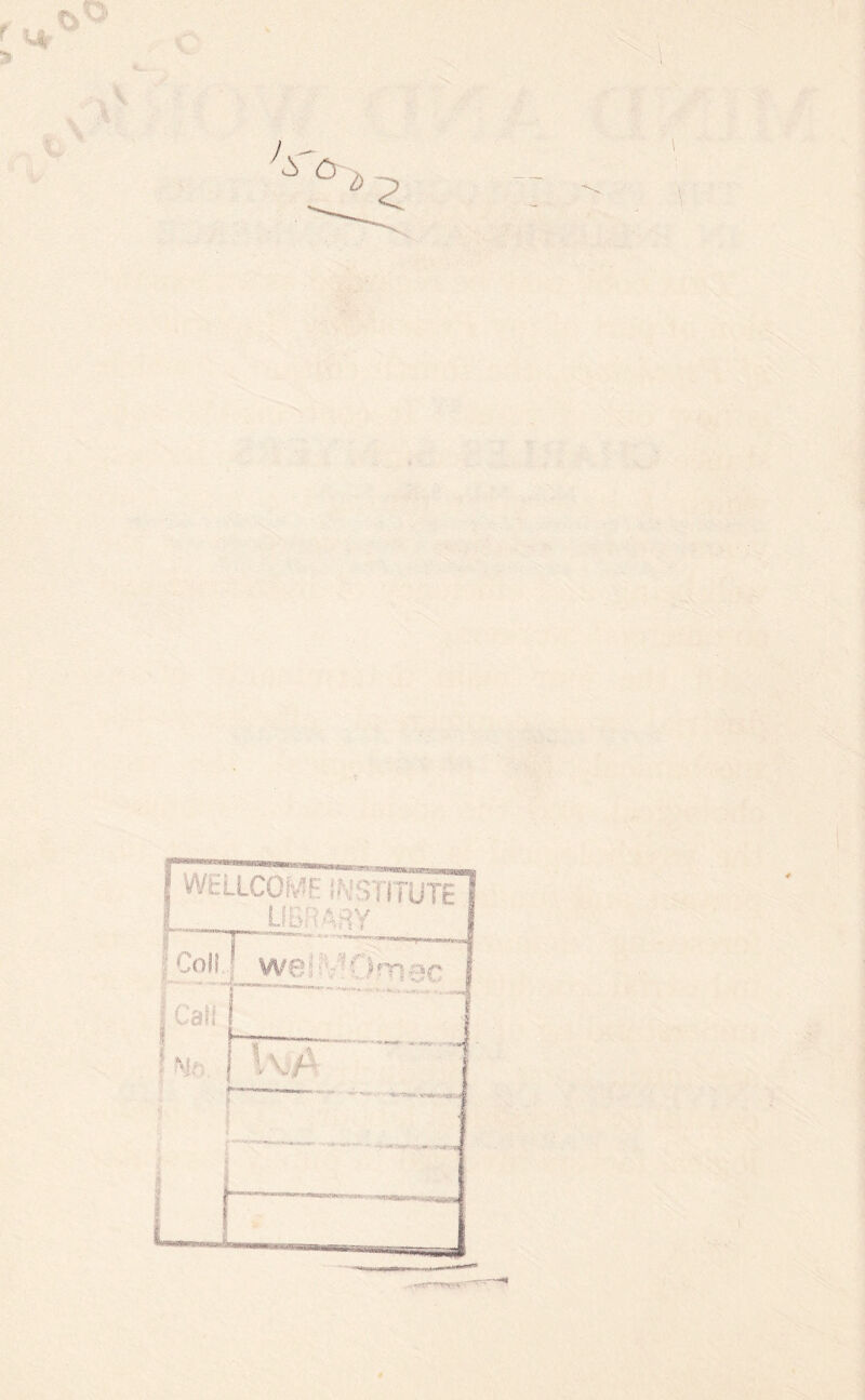 WBLLCOMF ItmiTUTE LIB i <* ?