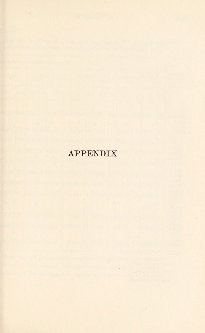 APPENDIX