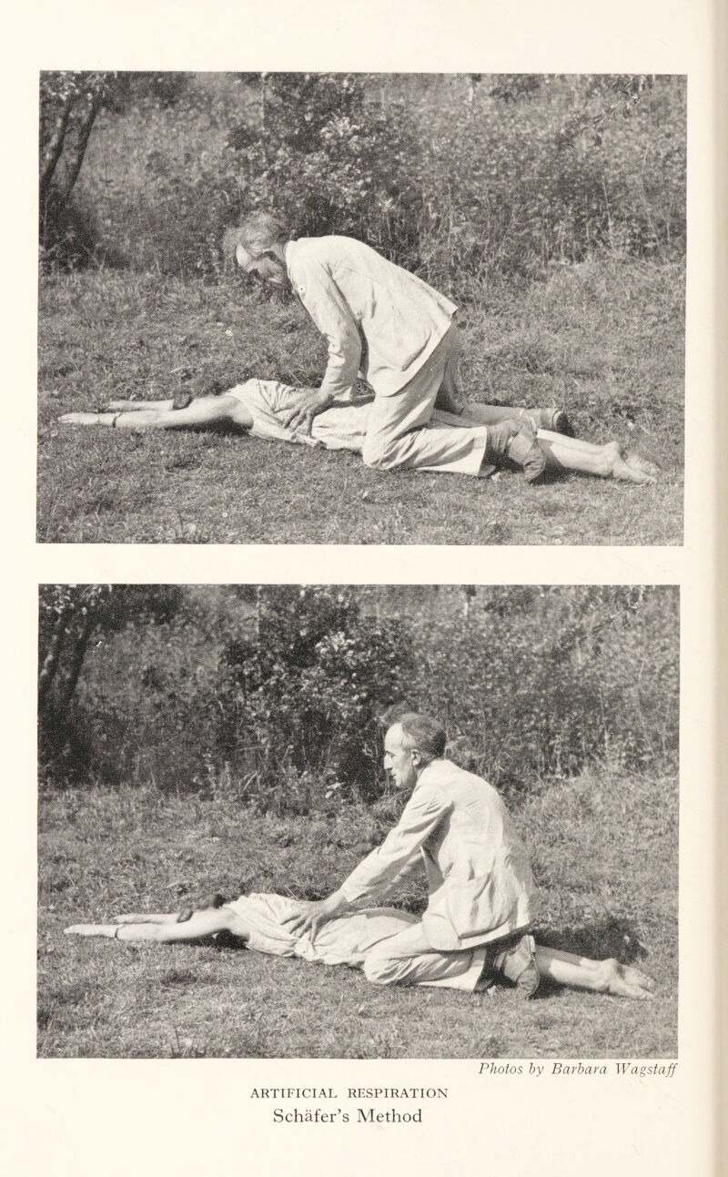 Photos by Barbara Wagstaff ARTIFICIAL RESPIRATION Schafer’s Method