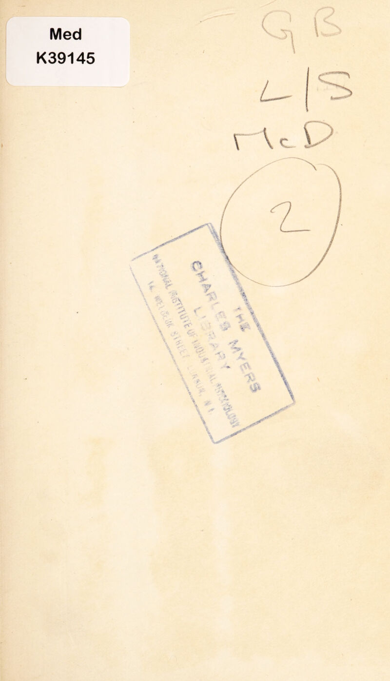 Med K39145 L. l