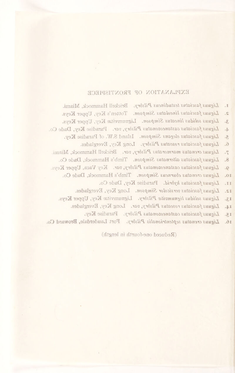 aoaiqgiTOoaa qo zoiTAKAjqxa .imniM ,qaomm£H IlsslohS . iwambwfcsi .1 .2^93 'T9qqU <y93 a'narWoT .noi^nuA zwte>\osm\ .£ .2V93 i9qqU ,Y9^- 93ijtvmnfr§iJ .woi^wwA .£ .o3 95bQ ,y9^ 9gibfn£q .ws iwtowososwiiUjtt zwto‘m»\zMvs$'^I 4 .^93 saibBi-sq to .W.8 brmlal .wozqvtoA zwtom»\zww£$vl .g .39bfil§iava ,y9^ §rroJ .'c;vky$ci zwUmcn zwtoto?.ii\zvm^>I .d jfnfiiM ,}bomm£H Ito^tohS .ws ,^'iVsq iMto'rowwm zwix>sm;> zww^’vJ. .oO 9bfiCI ,qoornm£.H s'dmiT .smqmVA zwtosnsUo z wi c>m&\ z mJ. .8 .ay^3 i9qqU ,bobV y93 .'vo's tY^V$q. zwtonosoawtoz»:> .q ,oO 9bsCX (doonimBH a'drnrT .woz^msA zMssnisfo .01 .oO 9bfiQ ,y9Z 92ib£i£q .bi^'cA .11 ,29b£l§19va ,Y9Z gnoJ .S.I .2^93 i9qqU ,Y93 asiivmnngiJ sjiitssum^ ^wb$\o^ .£i .29b£l§i9va ,y93 §noJ .'ums ,y^foY$q ivsUmo's .4:1 .^93 98ib£l£q .Y^Vsq ttfUmoSGSWOtoG:} -c1 ,o3 biBwoiS ,9l£bi9bir£j dioa .Y'tfa&q. is\©wo’nS«^<^, iwiows^ iww$s,l .di (rftsrrel nr ritmcd-sno b99irb93)
