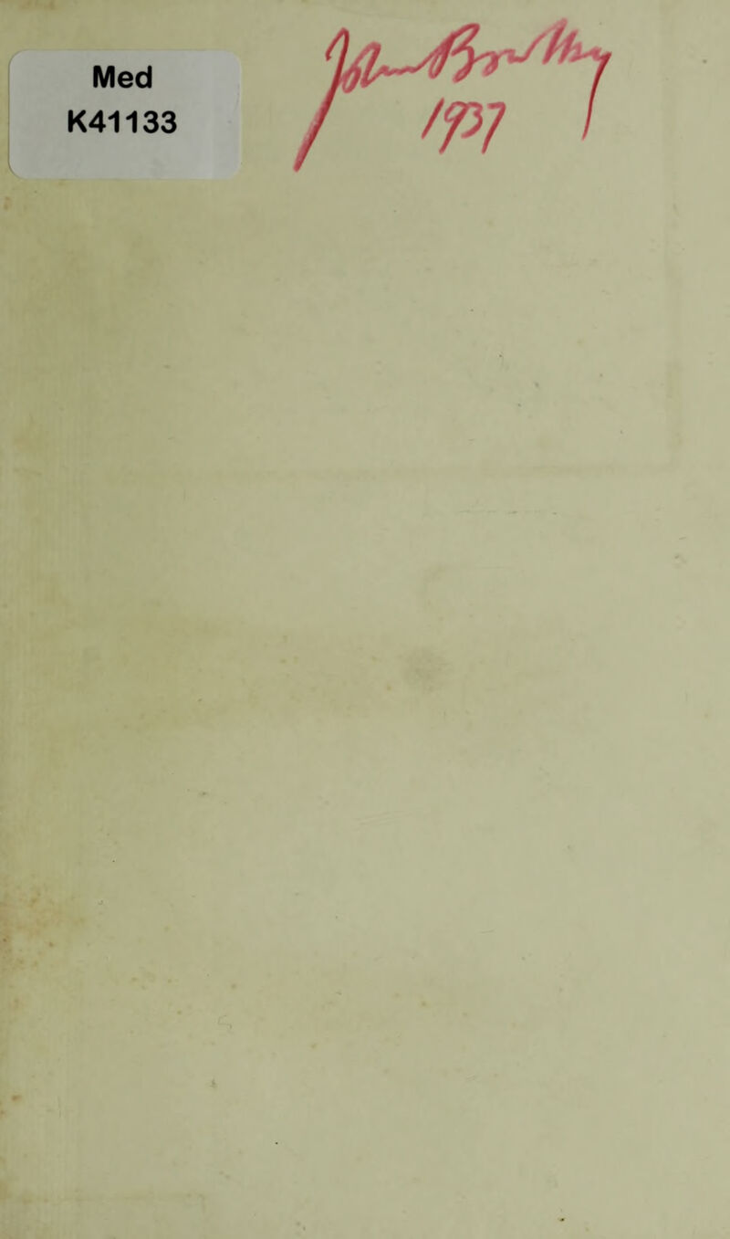 Med K41133 / /P1 I