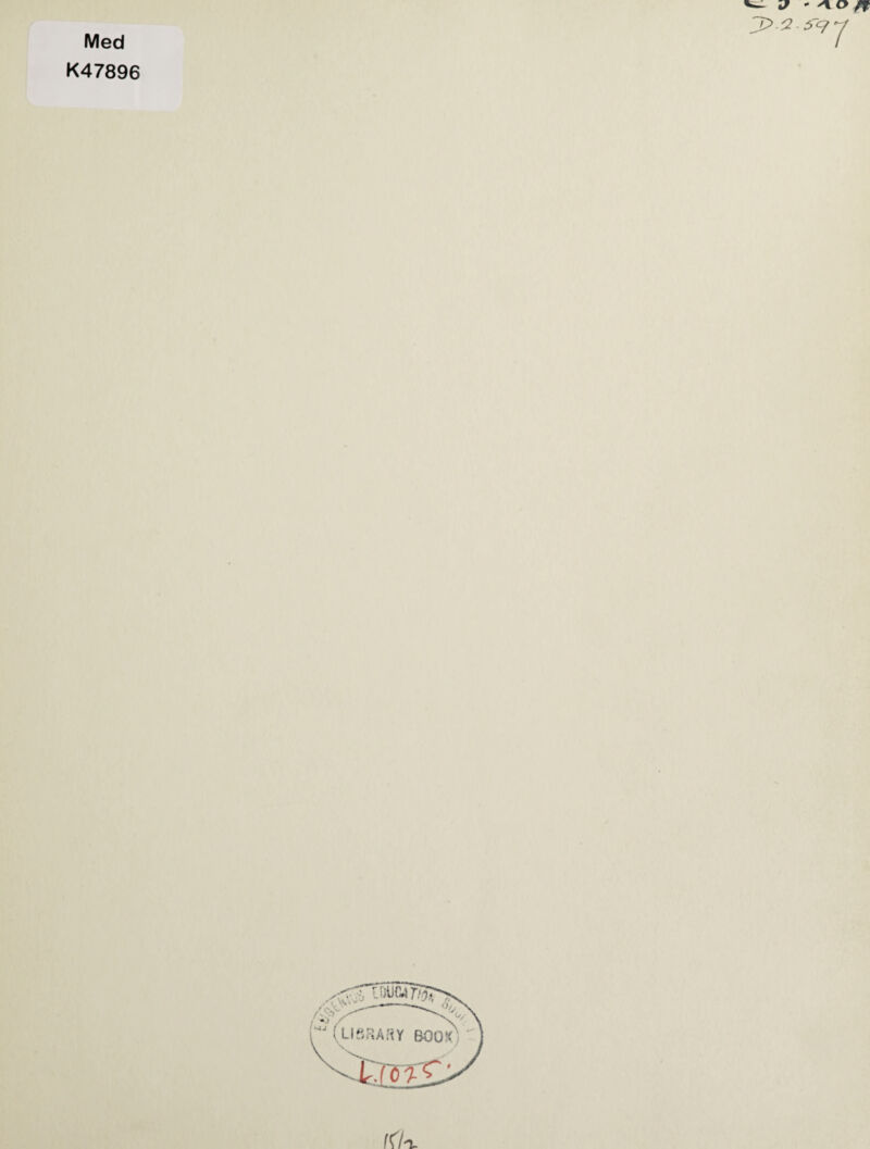 Med K47896 4/ ' ^10/f