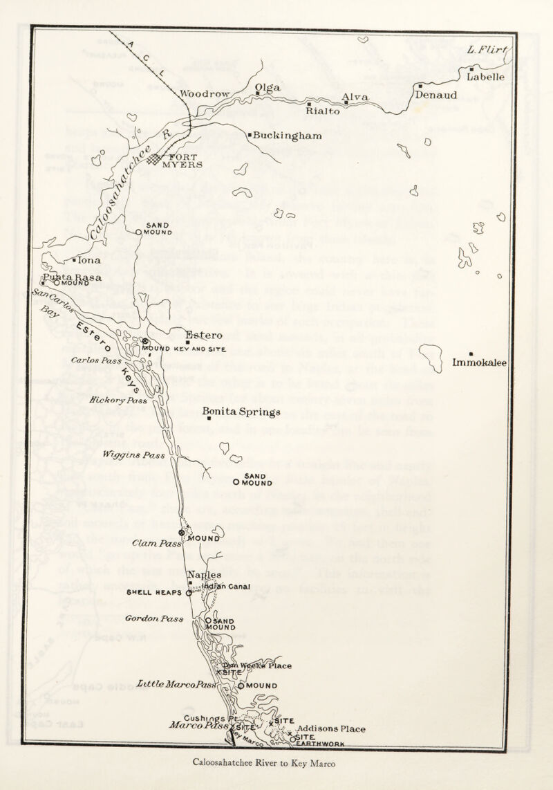 Caloosahatchee River to Key Marco