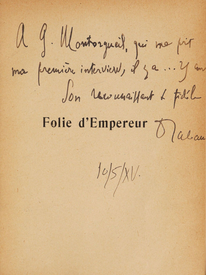 V Folie d’Empereur
